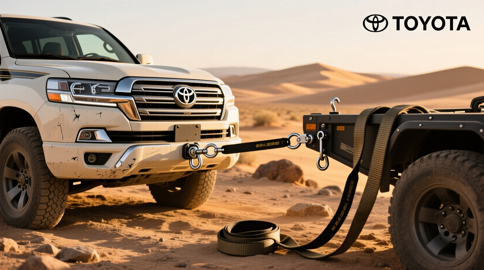 How to Choose Land Cruiser 200 Tow Hooks, Where to Attach Tow Strap Without Hooks?