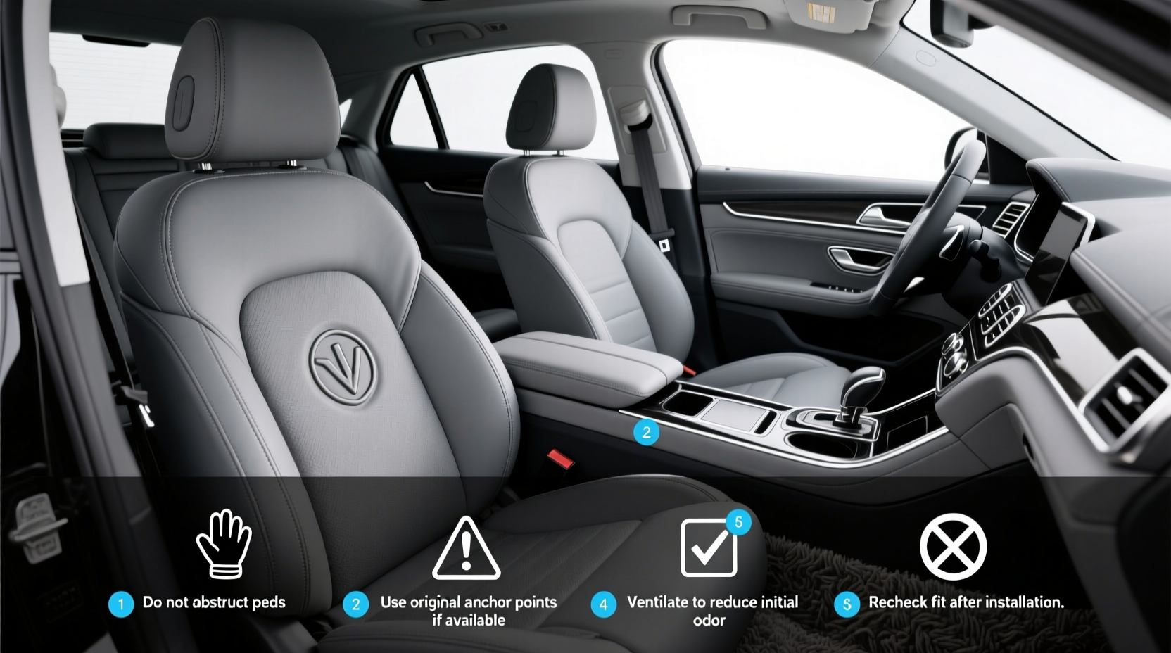 How to Choose Custom Seat Covers with Logo: Buying Guide