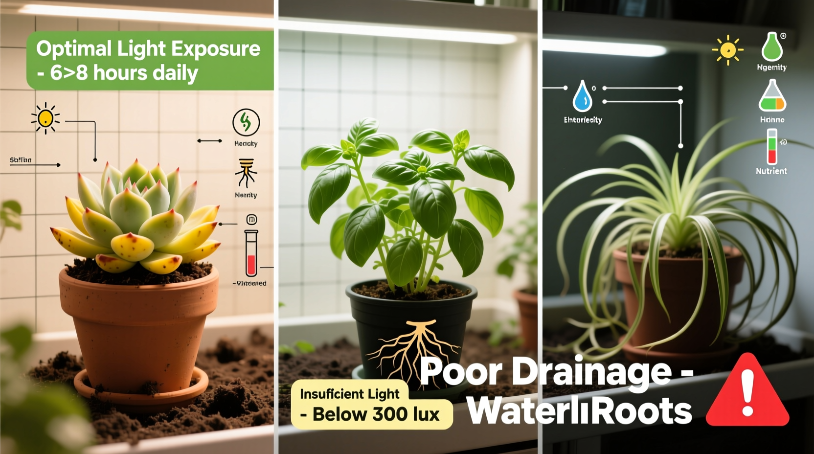 why are my plants growing so slow causes solutions