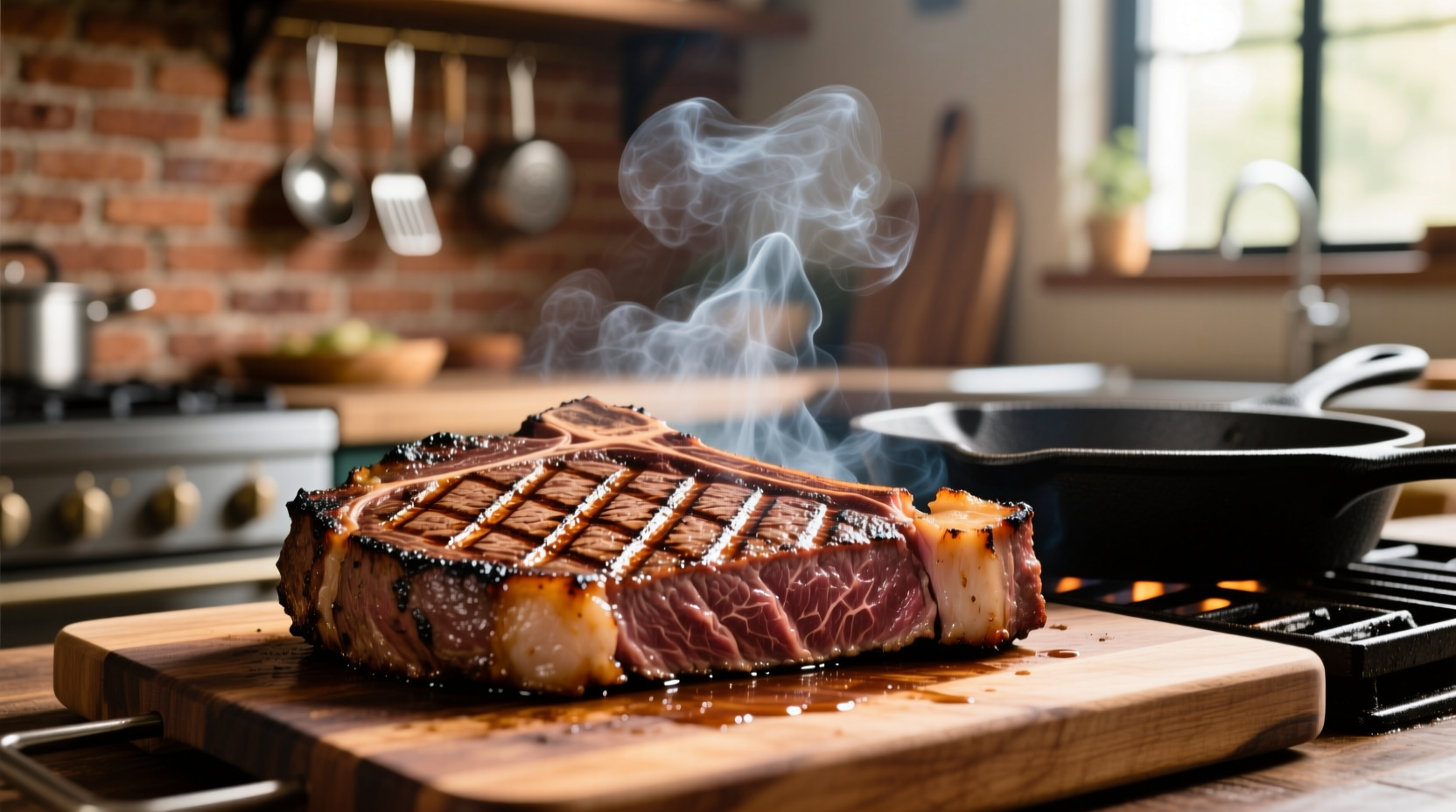 grill perfectly tender flavorful steak by scoring it b