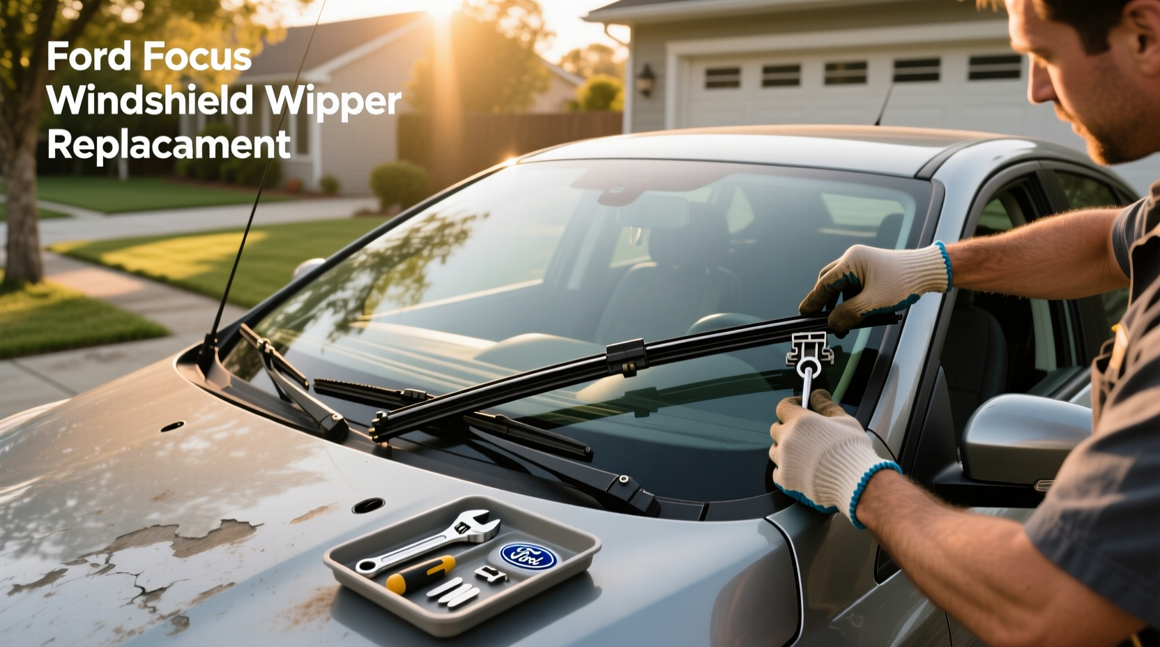 How to Replace Ford Focus Windshield Wipers: Sizes & Steps