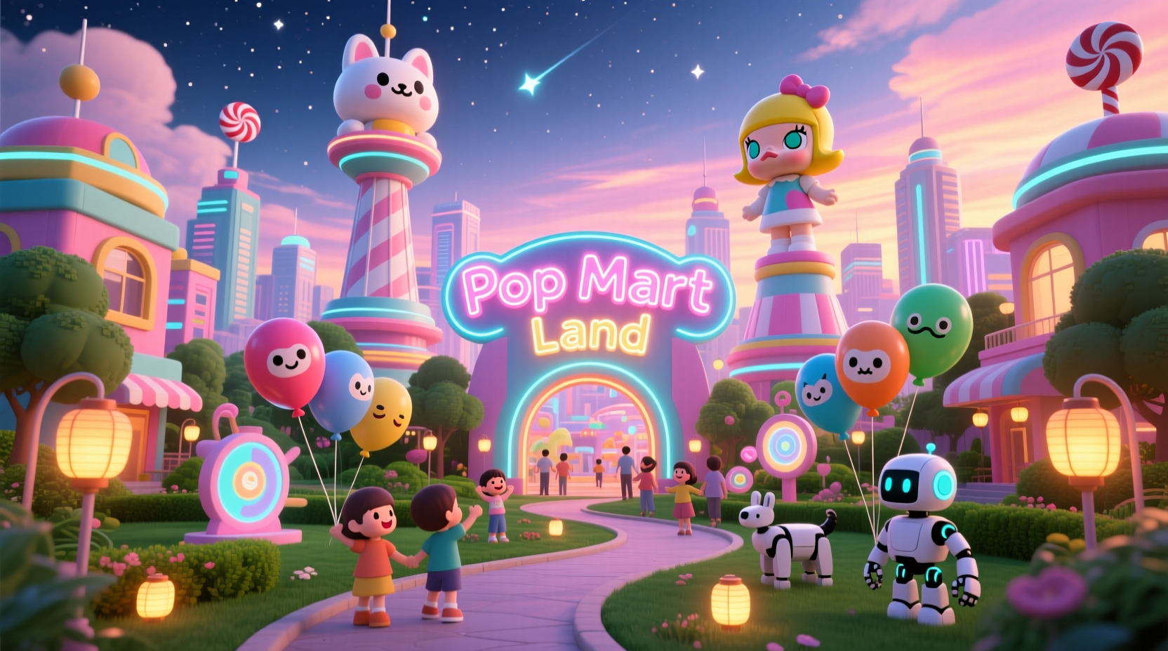 where is pop mart land