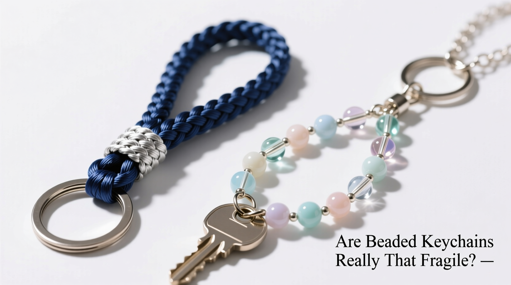 braided lanyard keychains vs beaded keychains are beaded keychains really that much more fragile