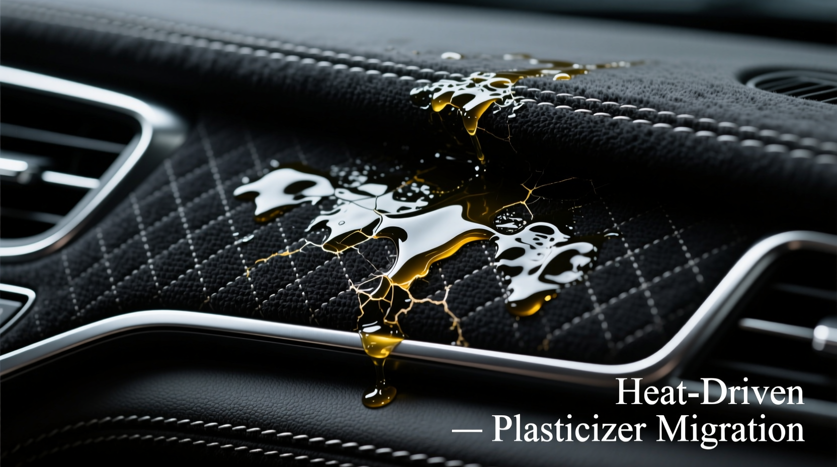 G80 Alcantara Sticky Reason: Heat-Driven Plasticizer Migration