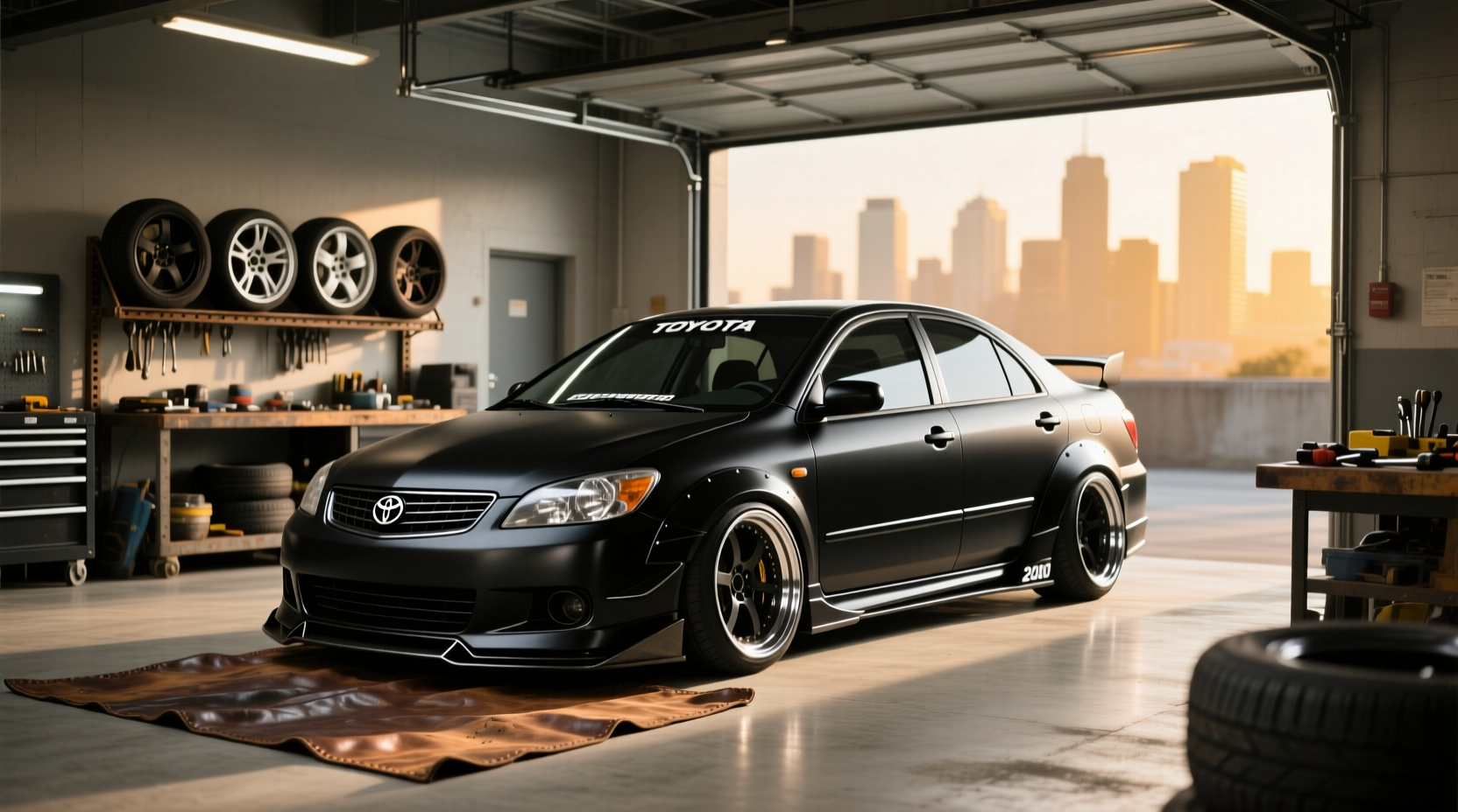 2005 toyota corolla body kit guide