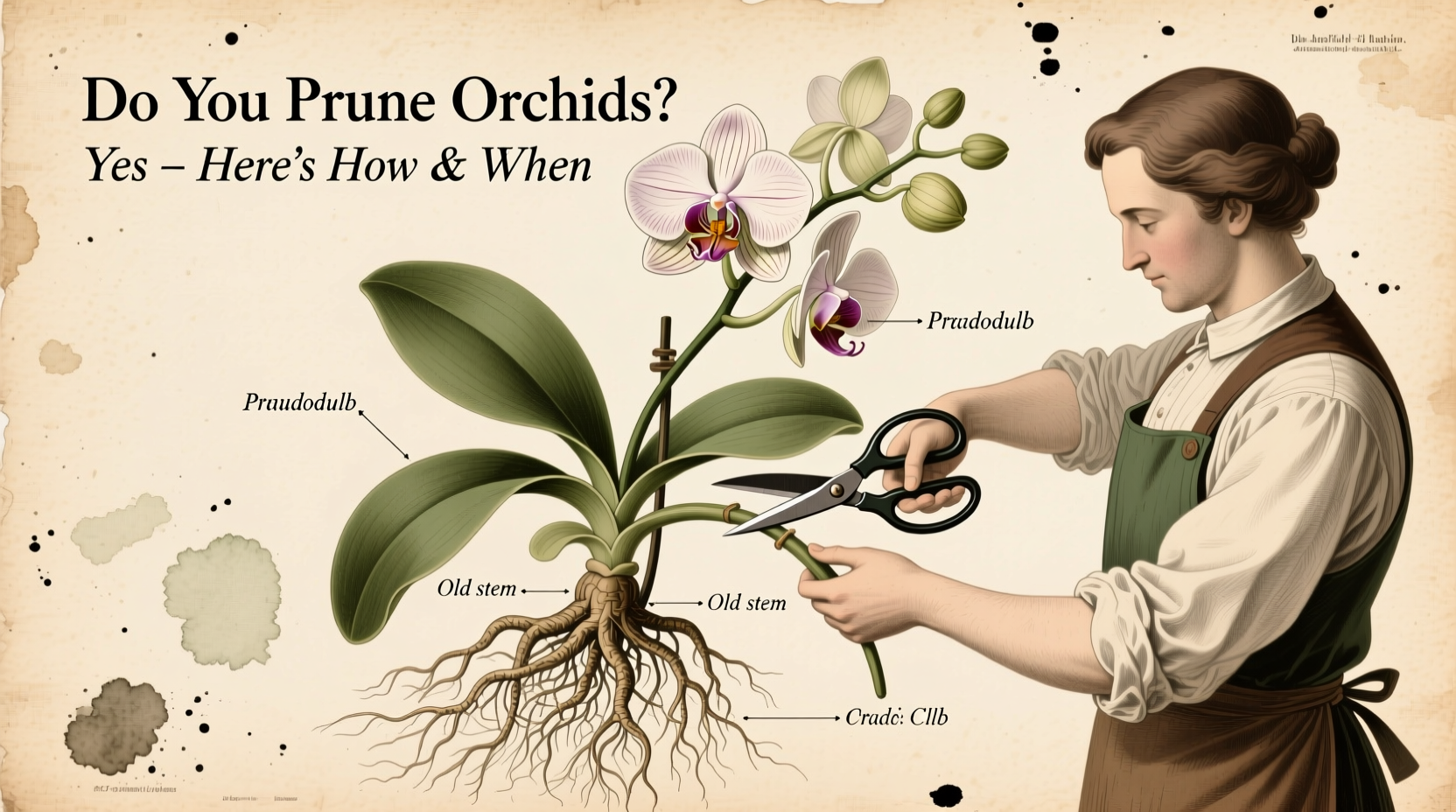 Do You Prune Orchids? Yes – Here's How & When