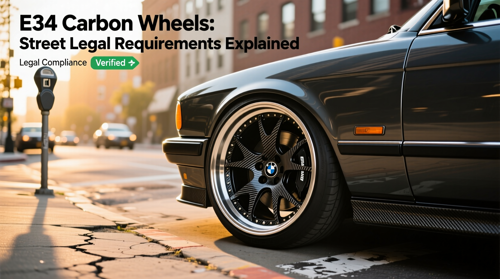 E34 Carbon Wheels: Street Legal Requirements Explained