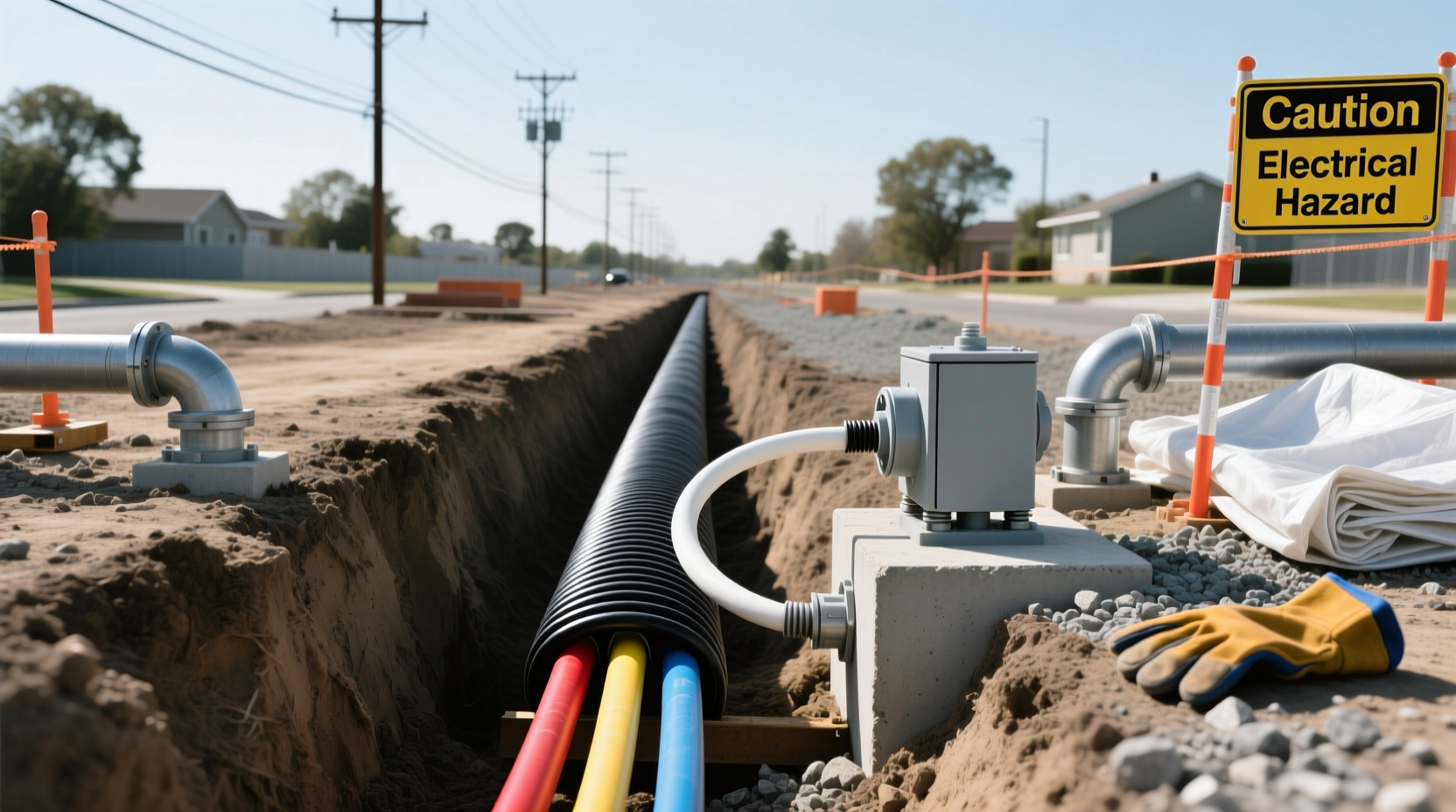 3 phase 4 wire underground cable guide
