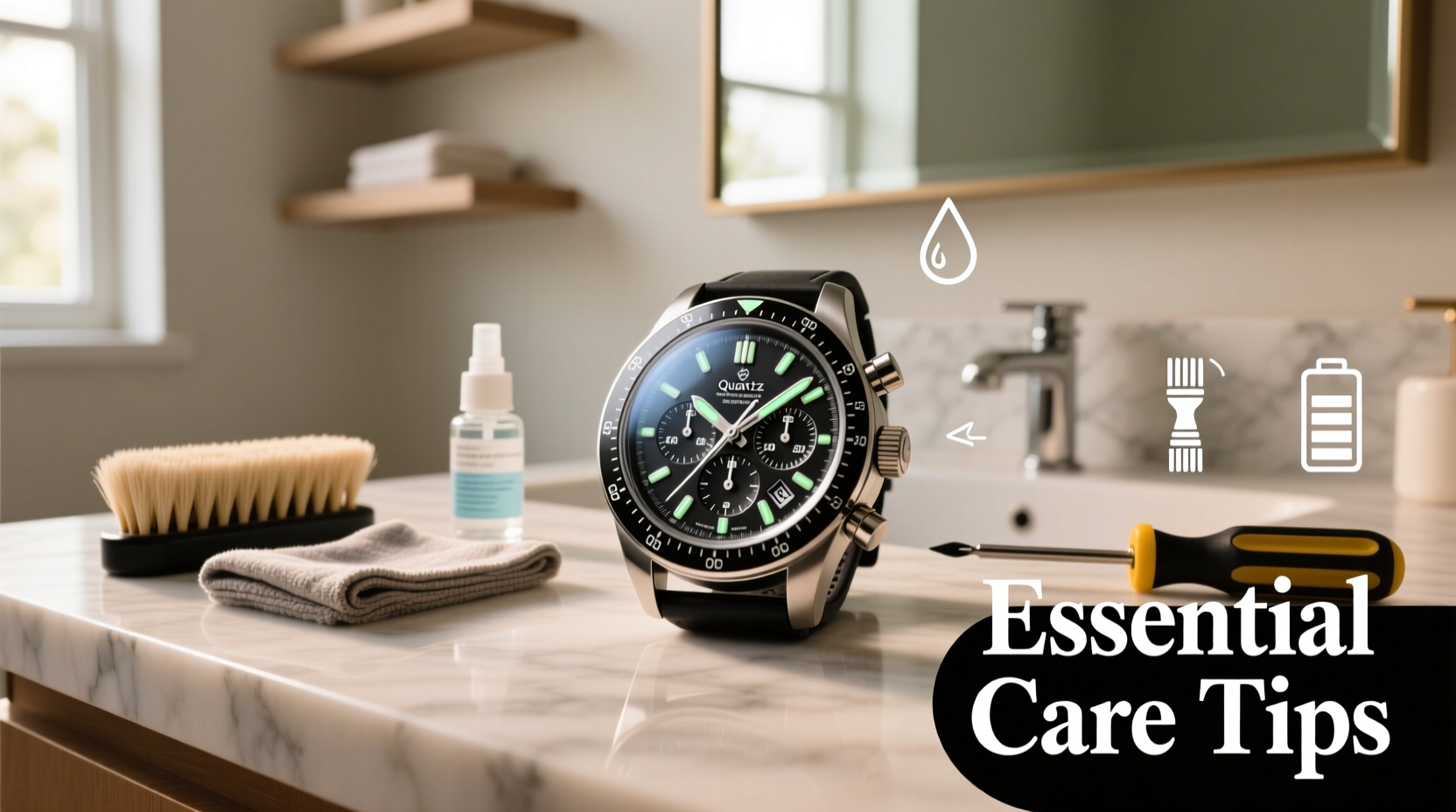 essential tips for maintaining your quartz chronograph watch for optimal performance