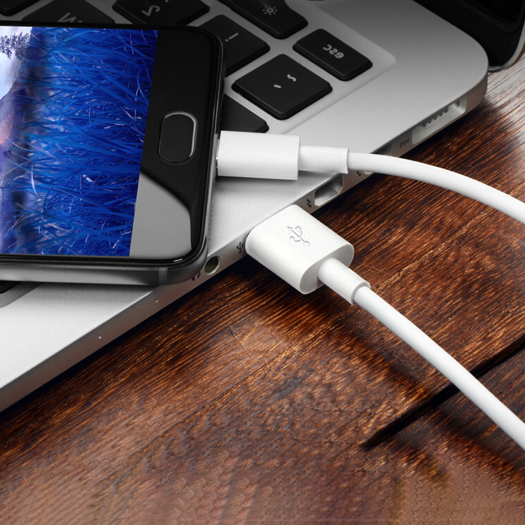 Cavo dati all'ingrosso di alta qualità caricabatterie Cabo dati Mobile 1m 2m 3m 5m PVC rotondo V8 cavo da USB A A Micro USB cavo caricatore del telefono