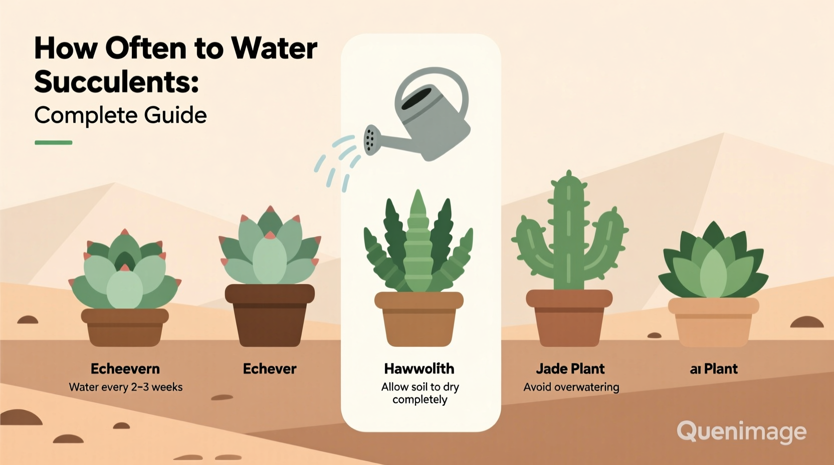 how often do i water my succulent