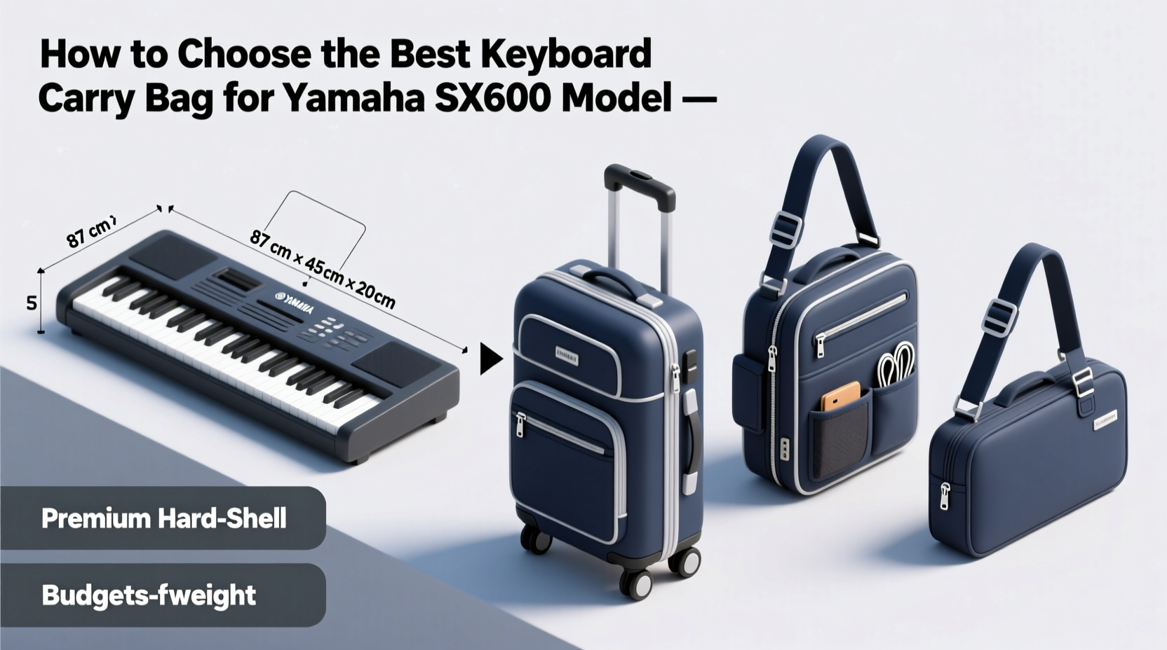keyboard carry bag yamaha sx 600 model