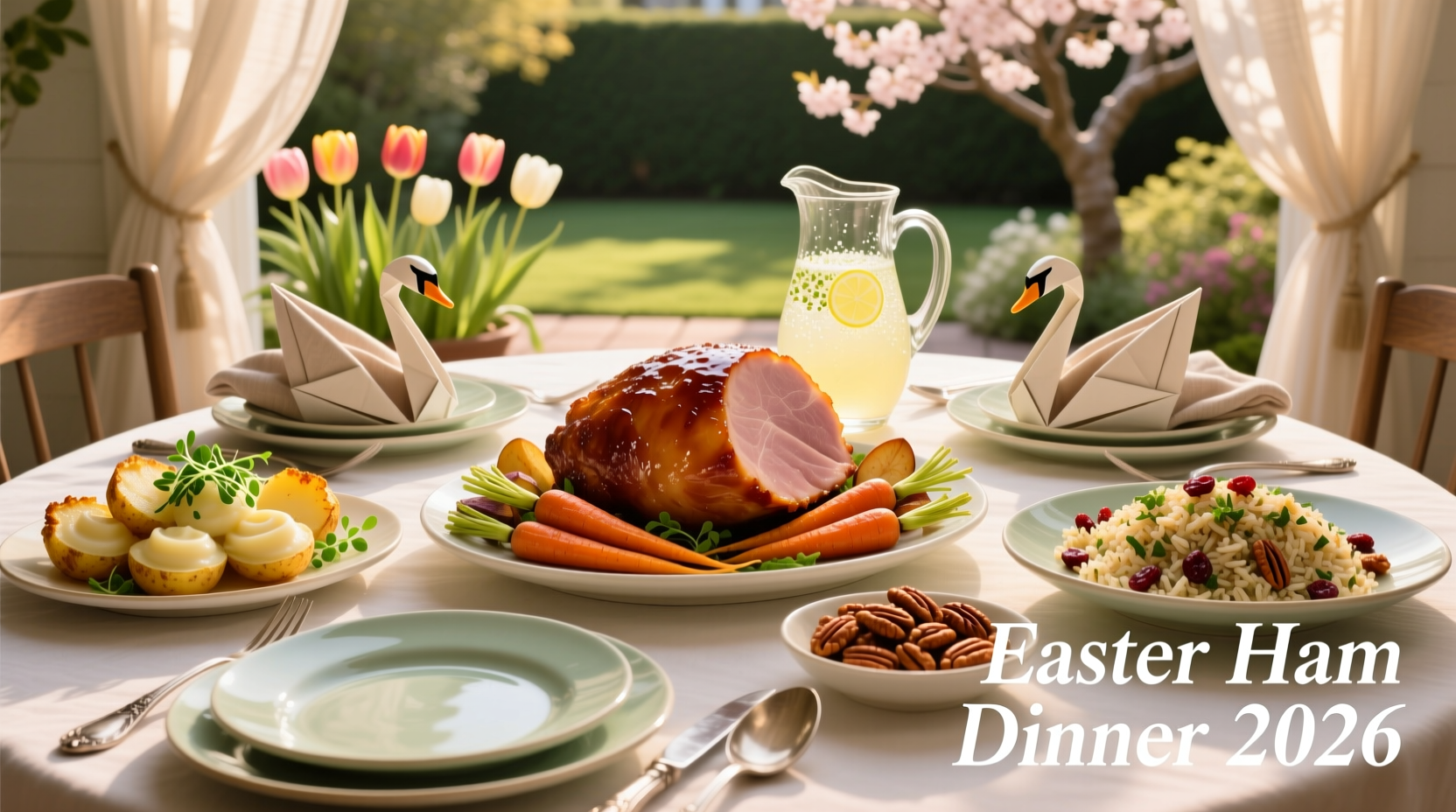 what to serve with easter ham dinner