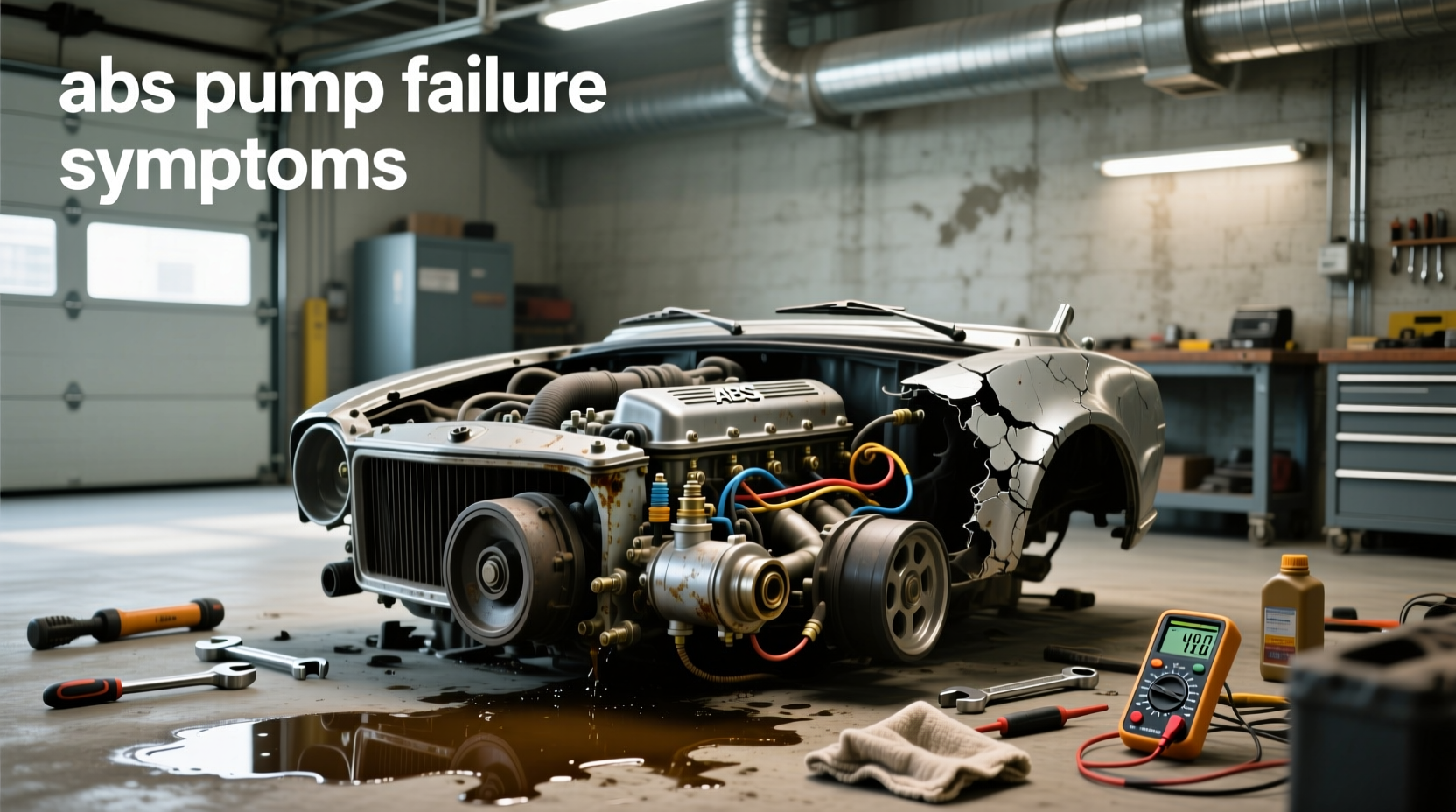 abs pump failure symptoms explained