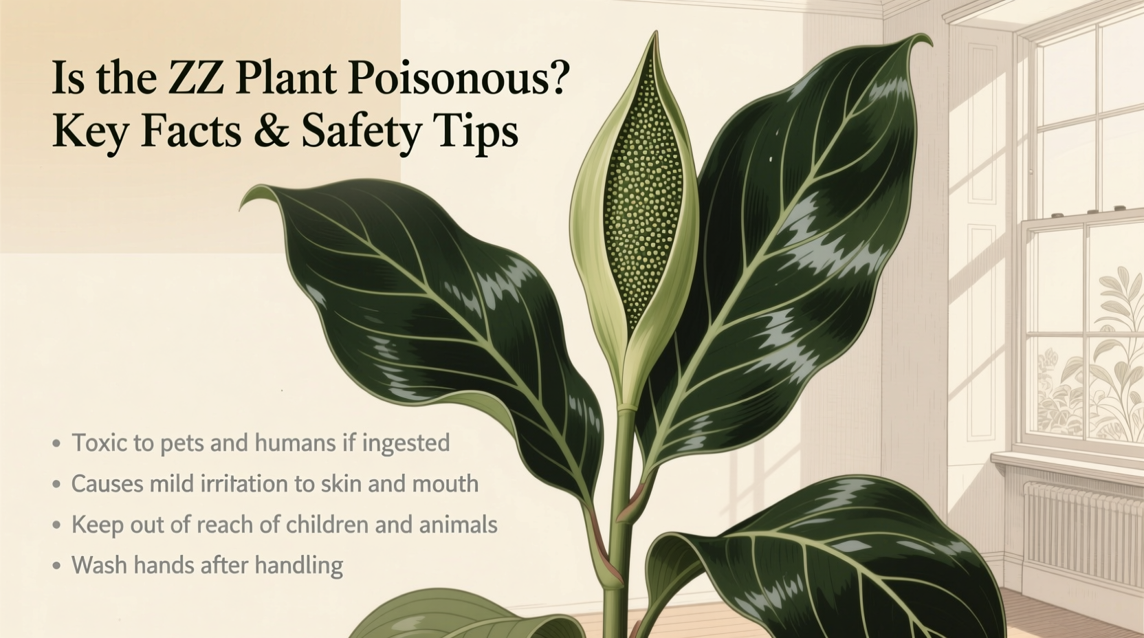 Is the ZZ Plant Poisonous? Key Facts & Safety Tips