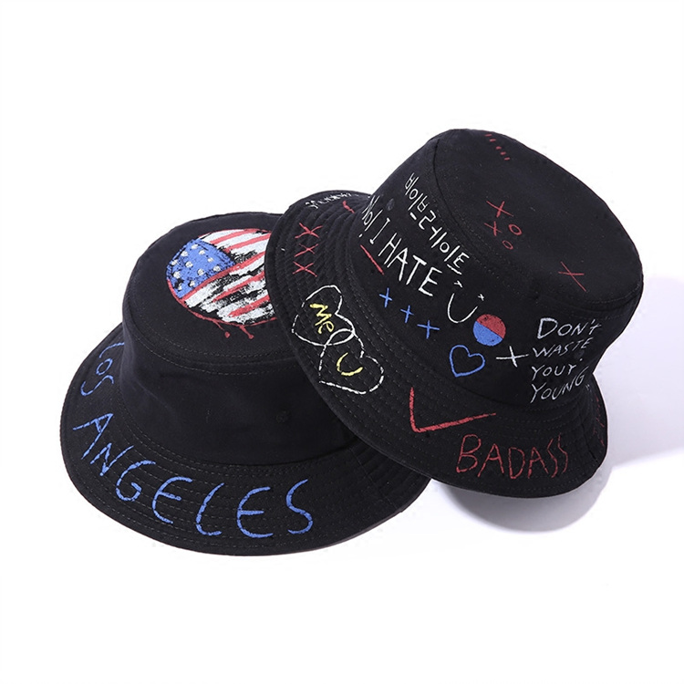 custom own design cotton wide brim adult fisherman hat reversible bucket hat reversible bucket hats
