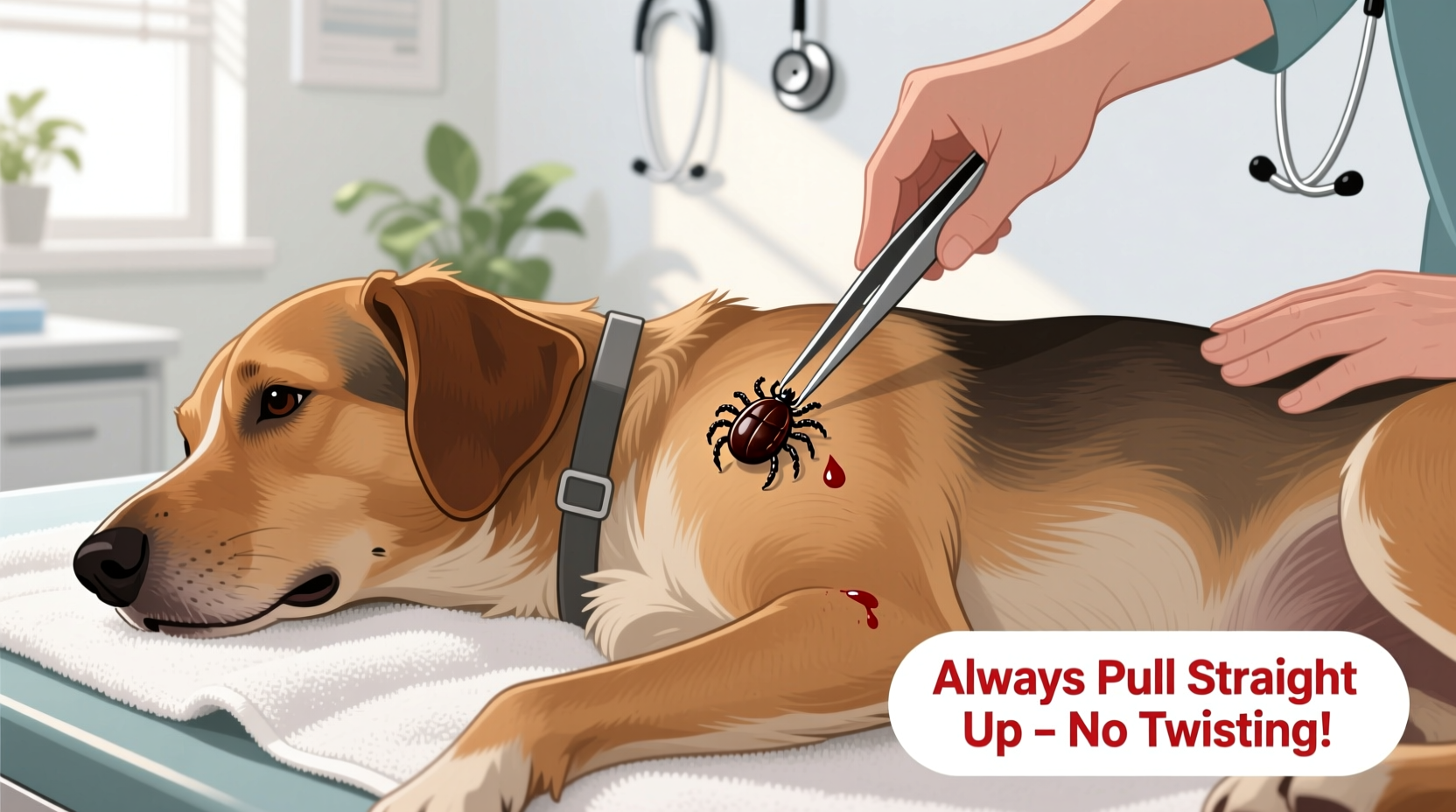 safe and effective methods to remove a large tick from your dog without stress