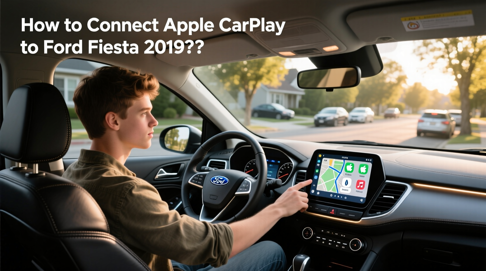 ford fiesta carplay,How to connect Apple CarPlay to Ford Fiesta 2019? buying guide