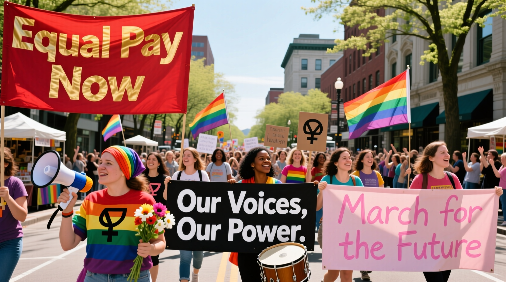 womens day march portland