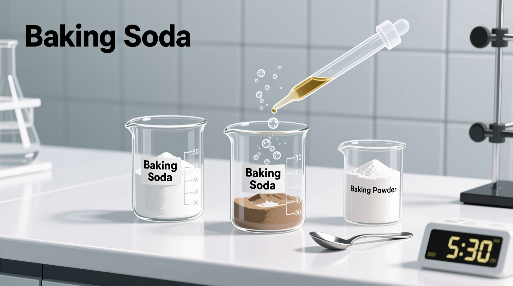 baking powder baking soda age test