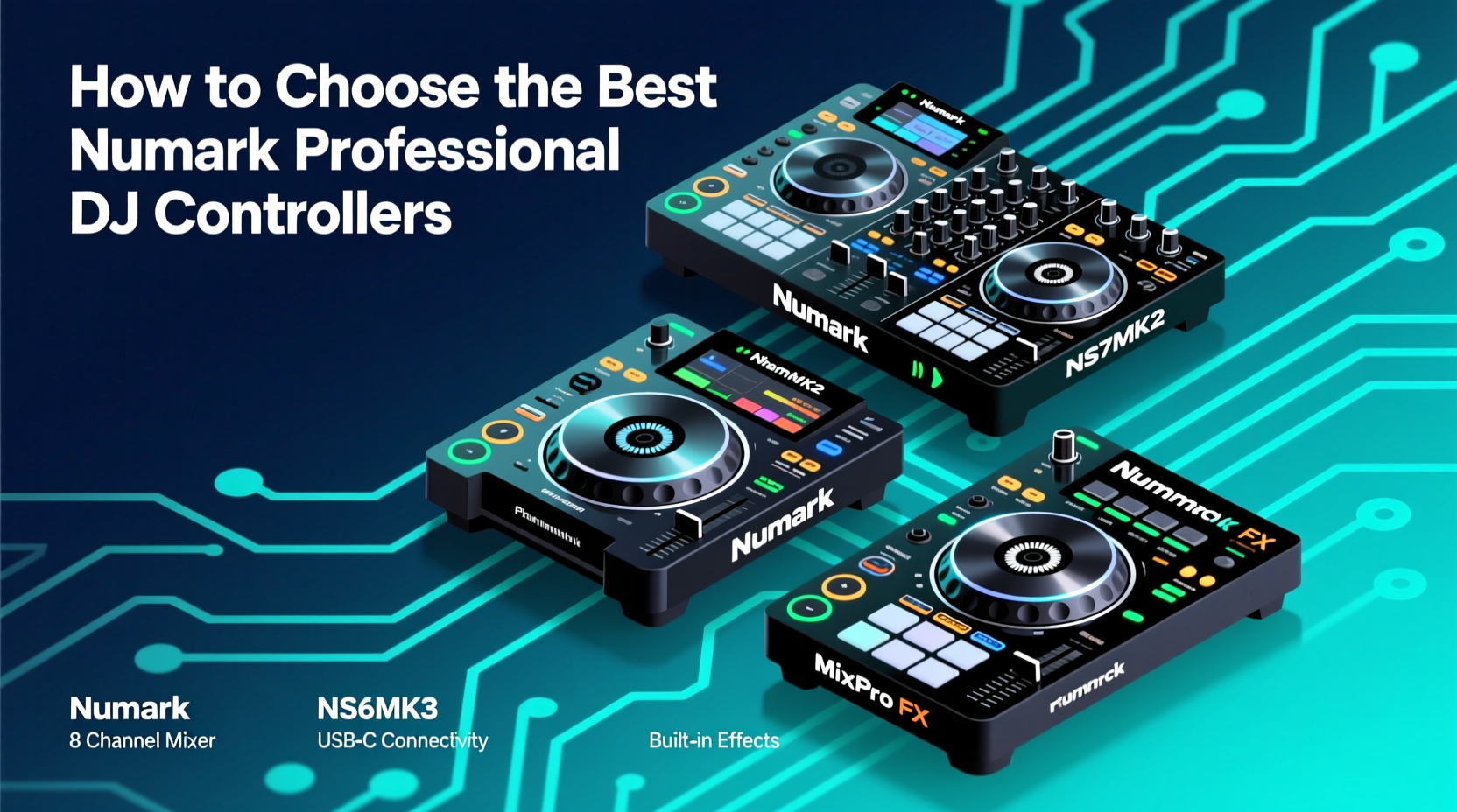 numark professional dj controllers