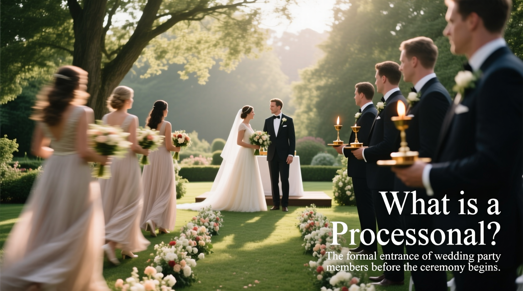 what is a processional in a wedding