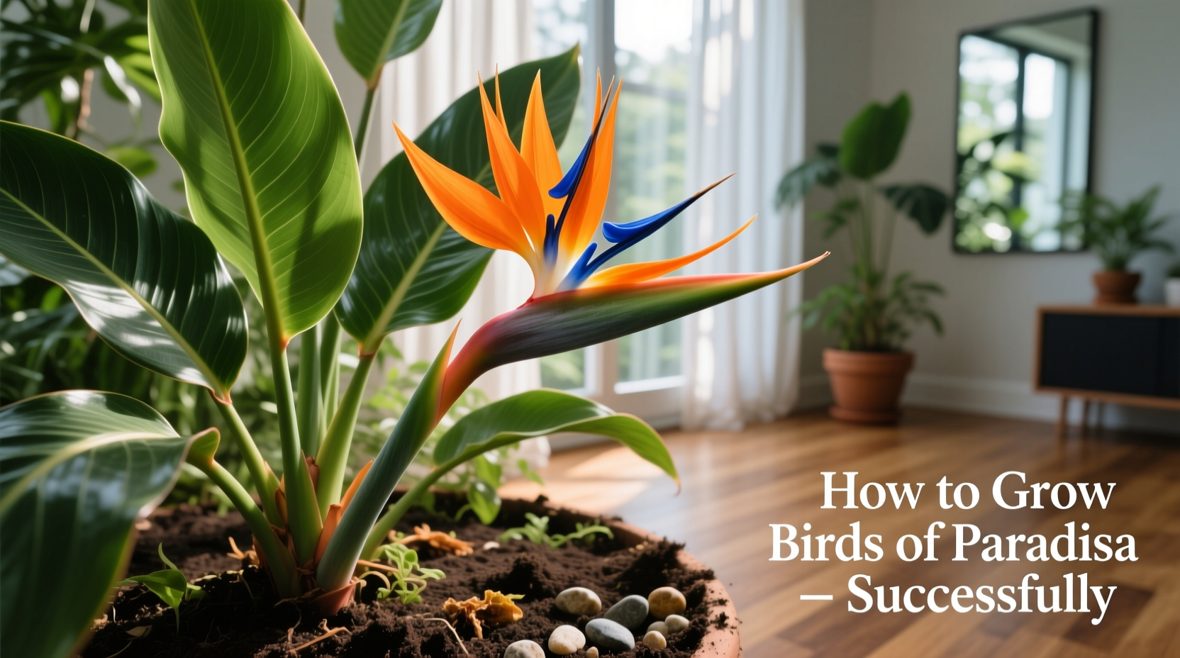 how to grow birds of paradise