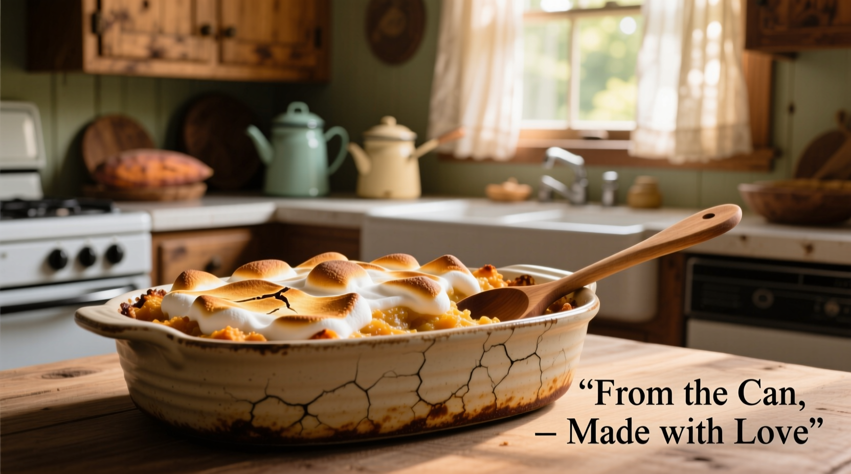 Easy Sweet Potato Casserole from Canned Sweet Potatoes