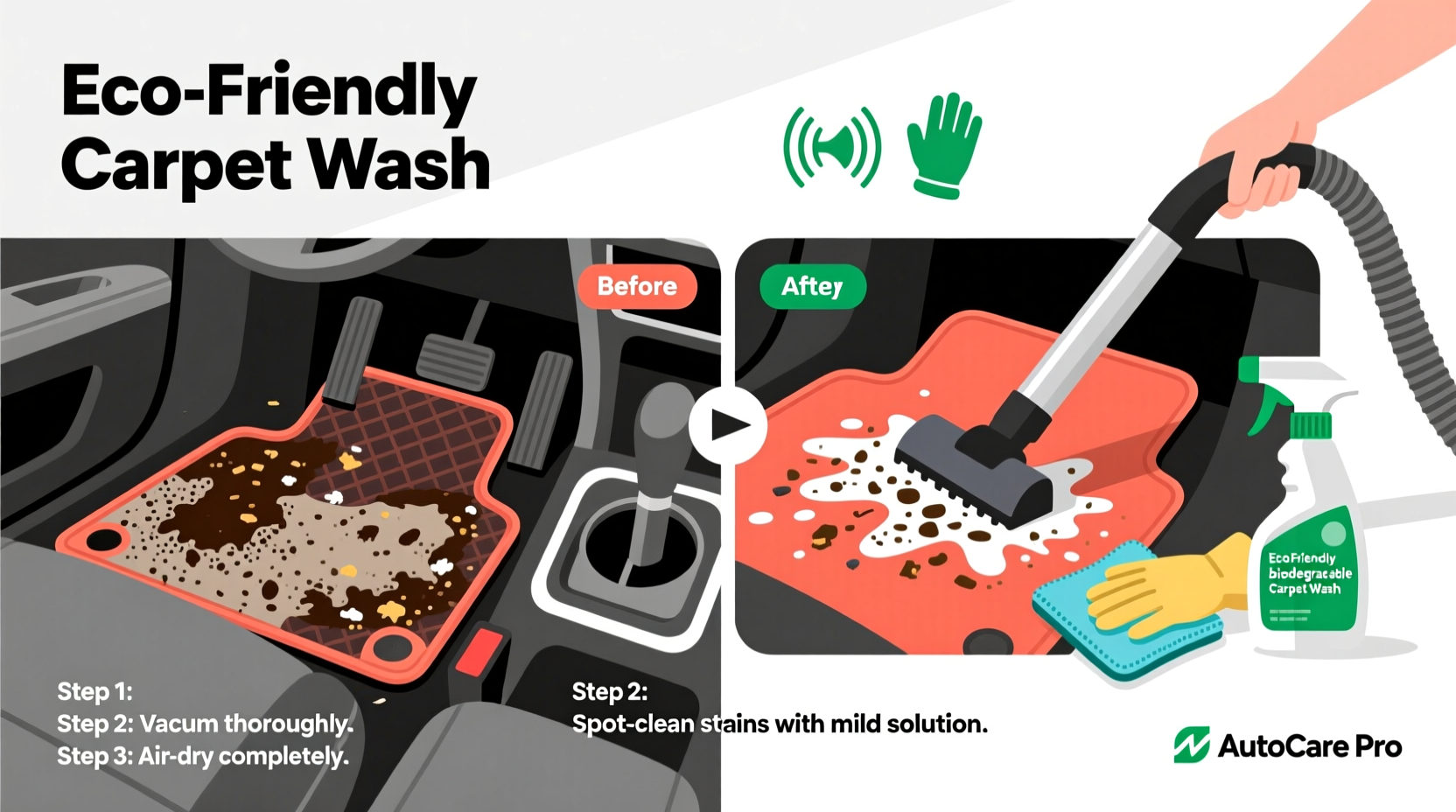 road trip carpet mat cleaning