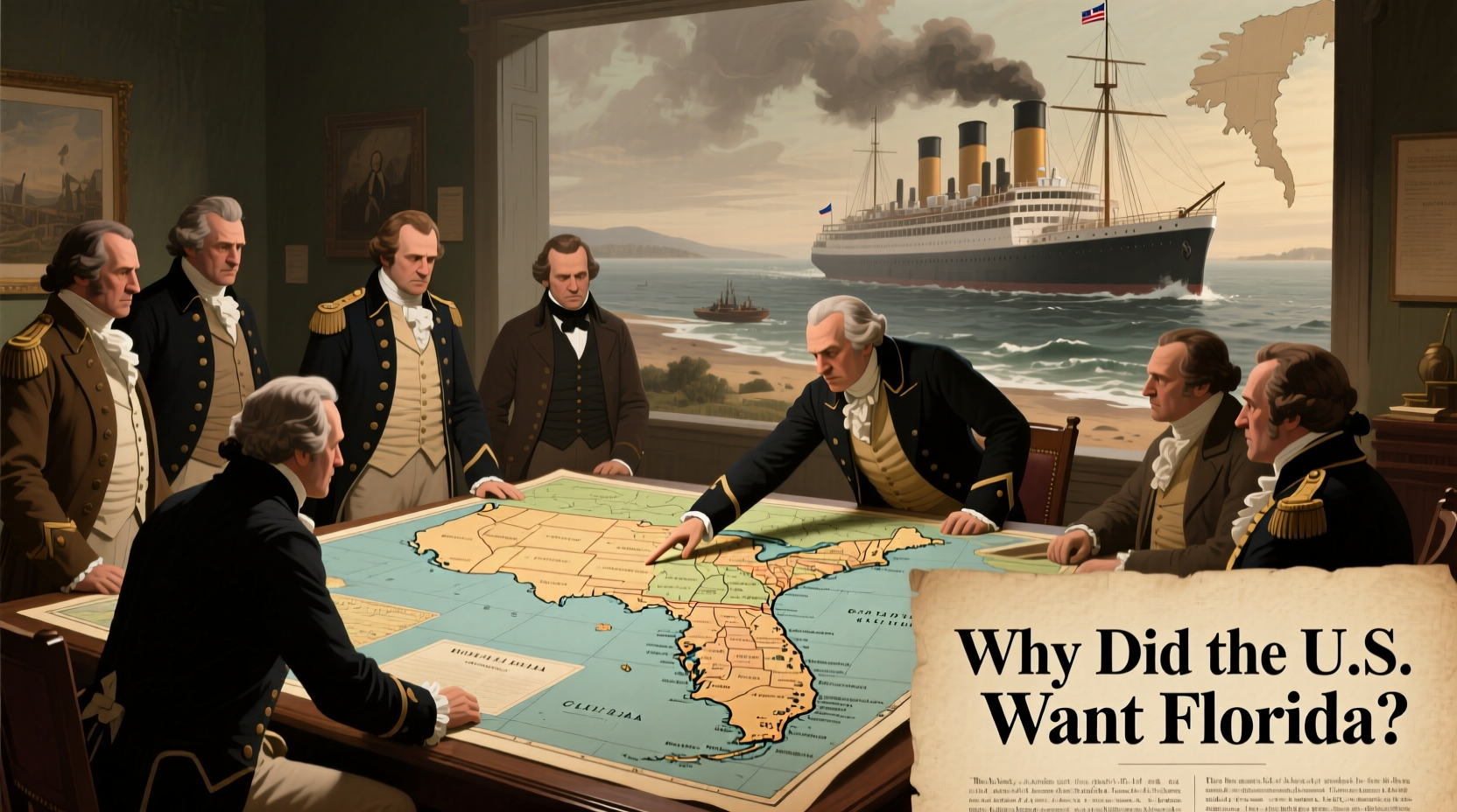 why did the u s want florida exploring the acquisition