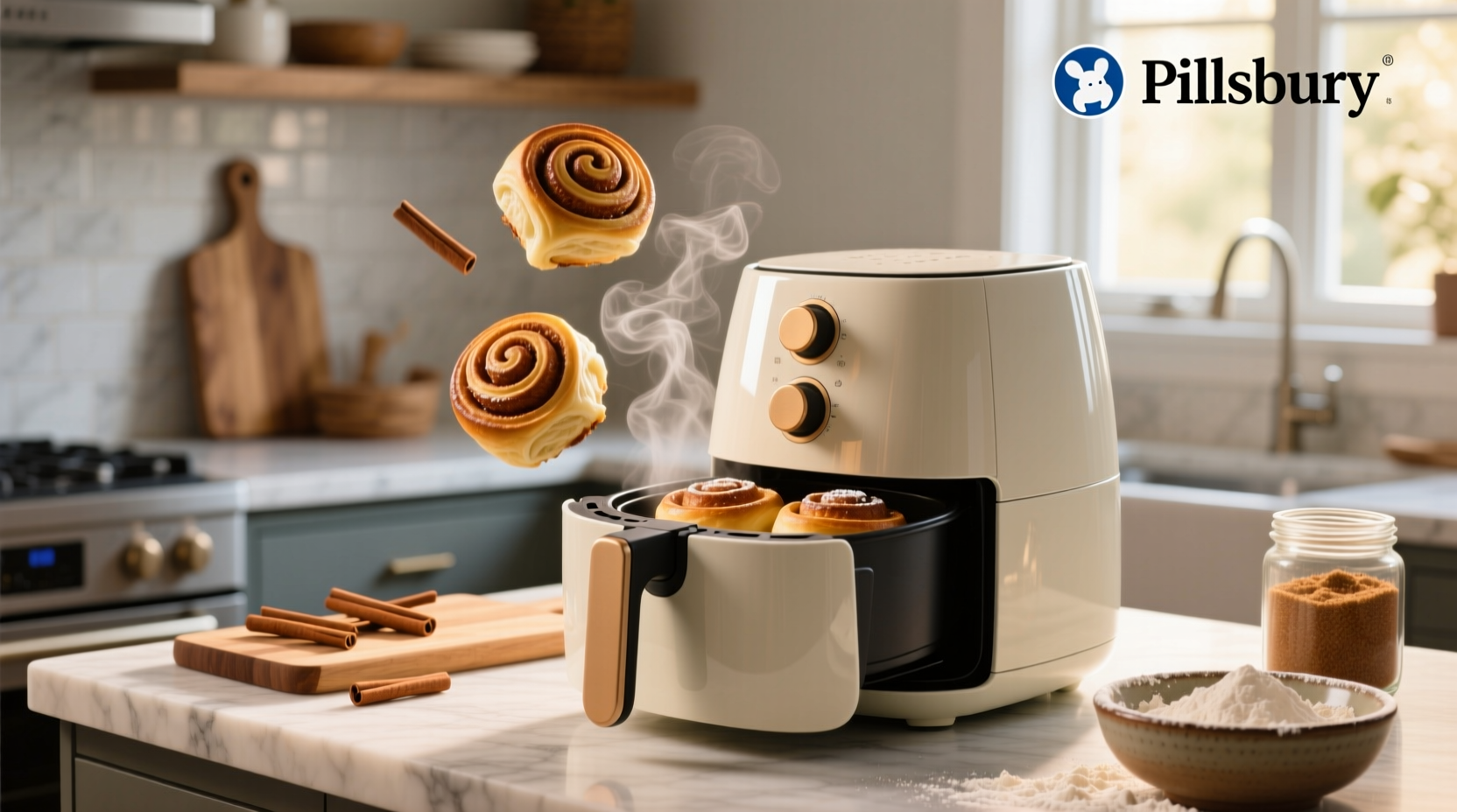 air fryer pillsbury cinnamon rolls guide