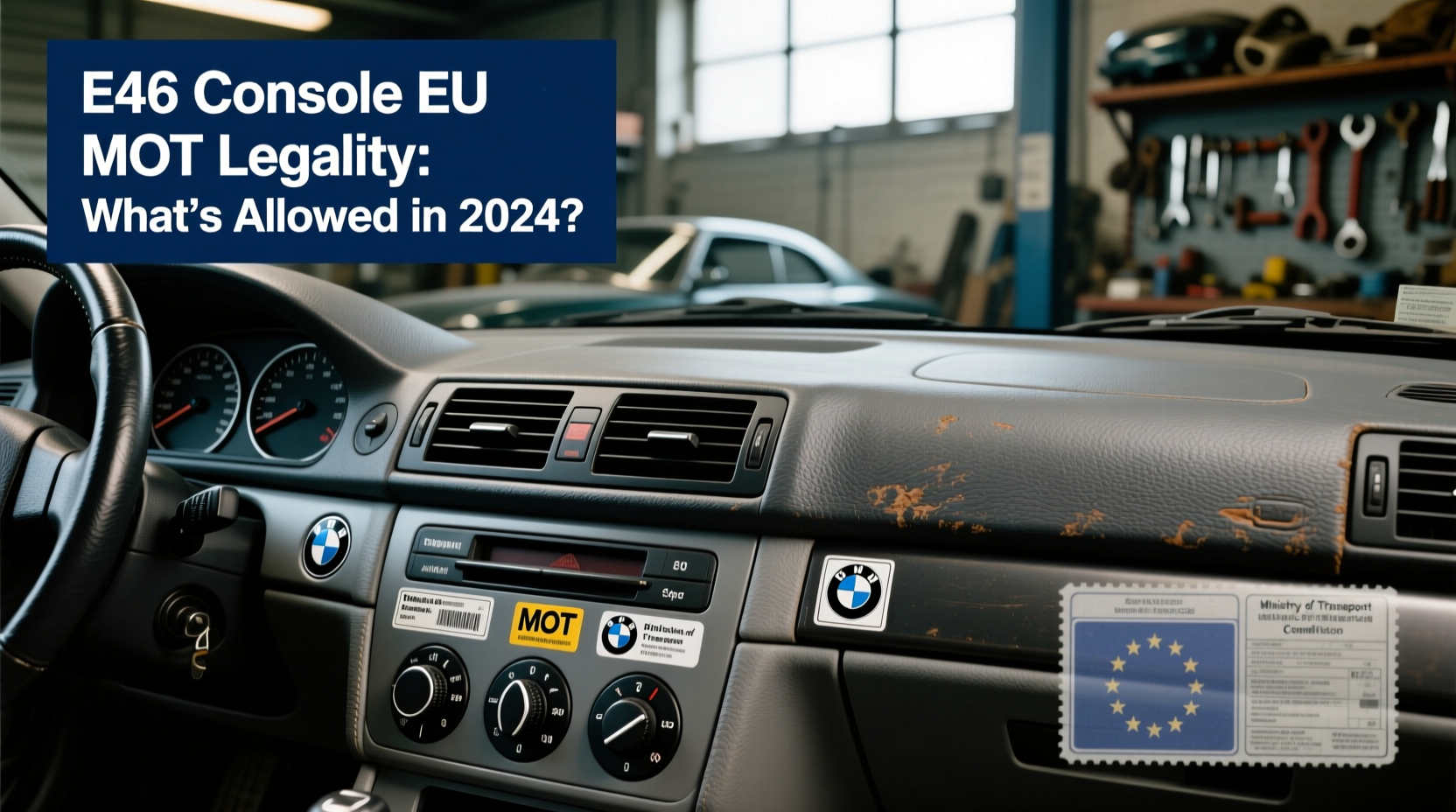 e46 console eu mot legality