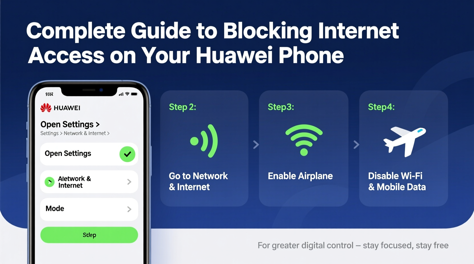 complete guide to blocking internet access on your huawei cell phone for greater control