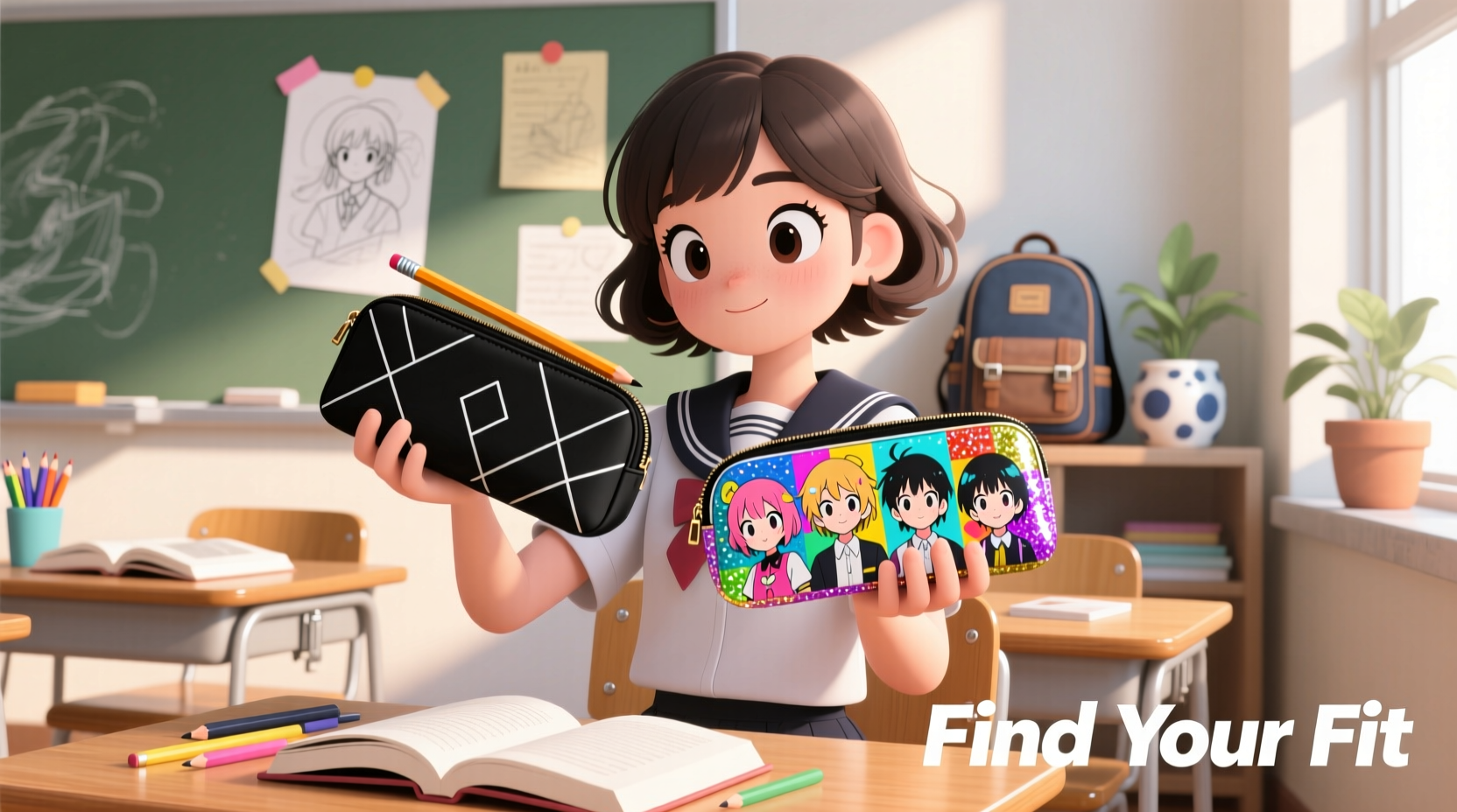 how to choose a pencil case that complements your school style and personality