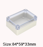 Custom plastic enclosure electronic abs waterproof switch box