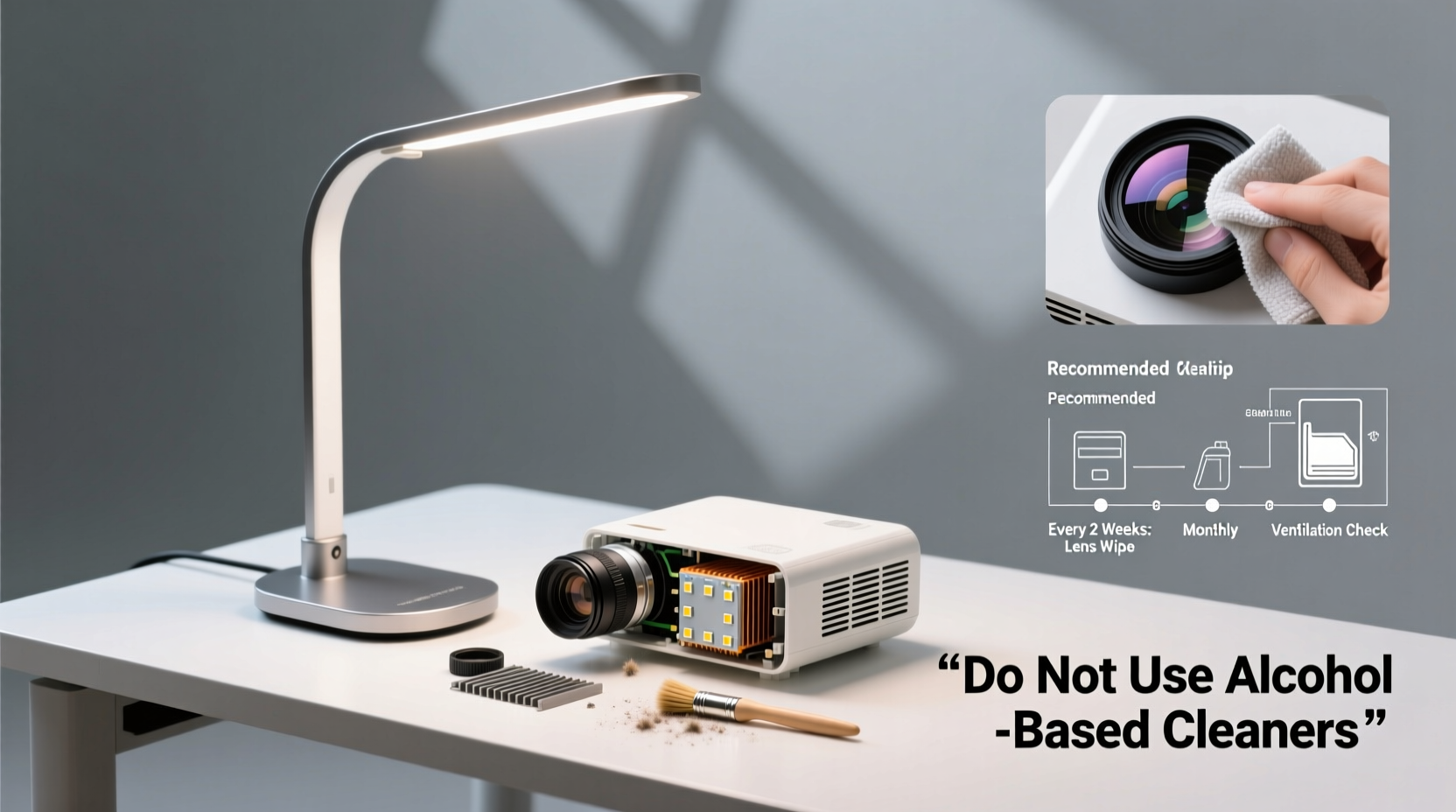 essential tips for cleaning and maintaining your projection table lamp for optimal performance