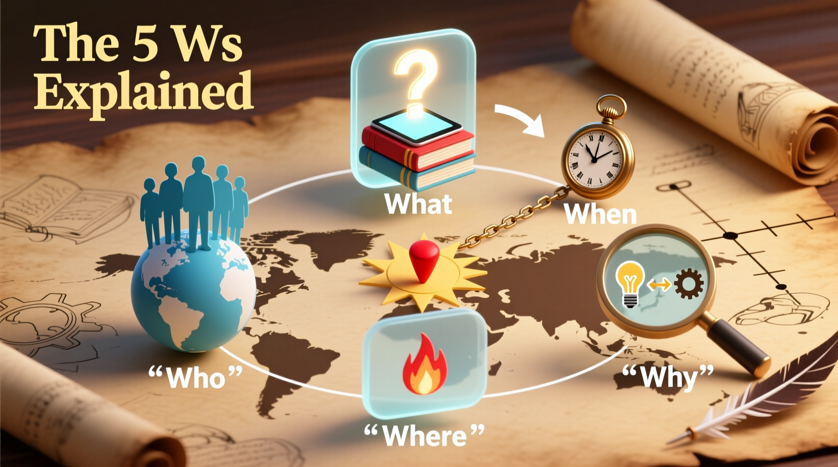 The 5 Ws Who What When Where And Why Explained