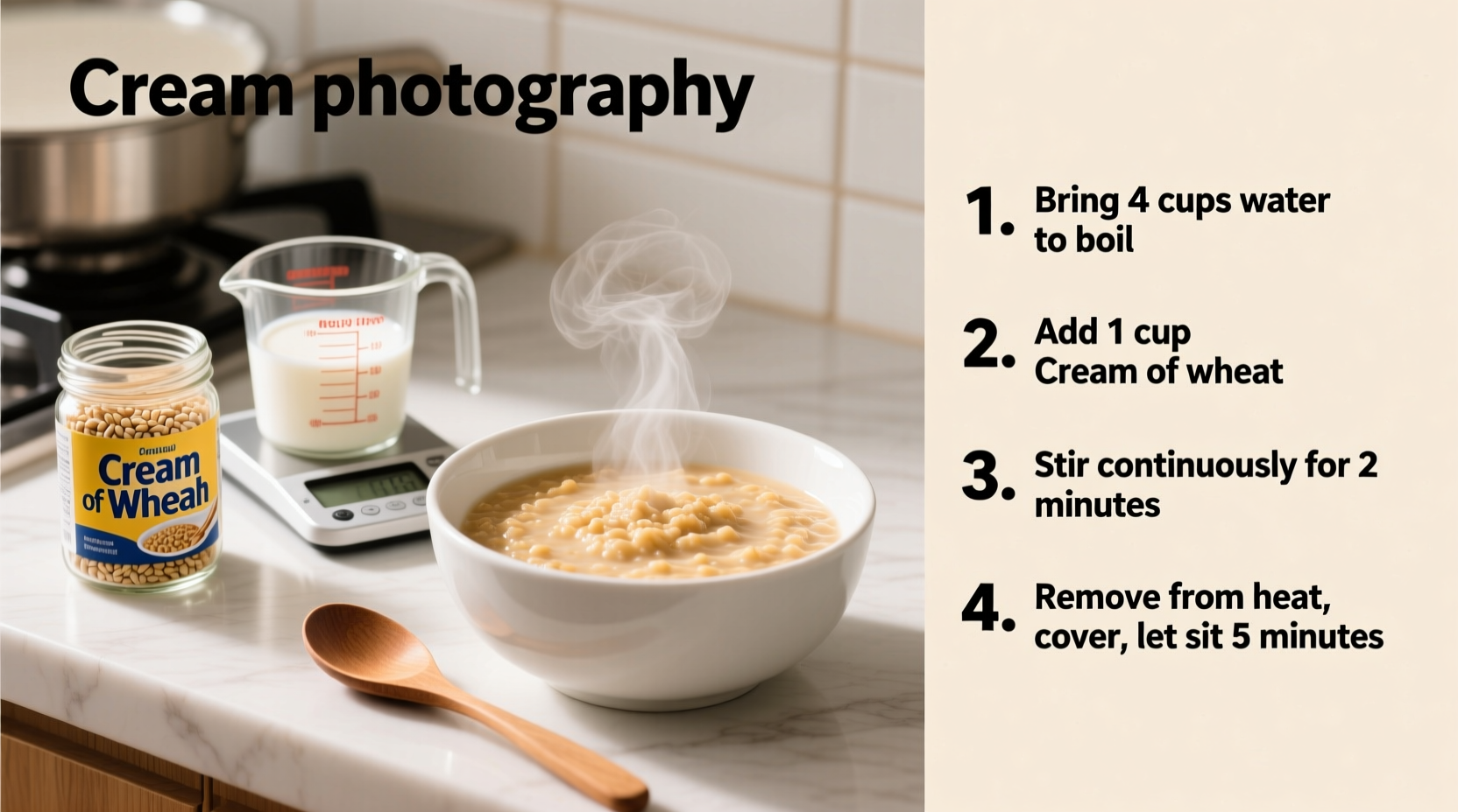 Perfect Cream of Wheat: Stovetop & Microwave Methods