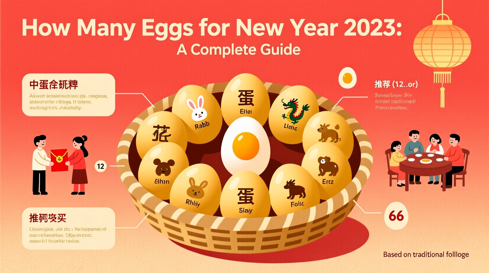 how many eggs for new year 2023