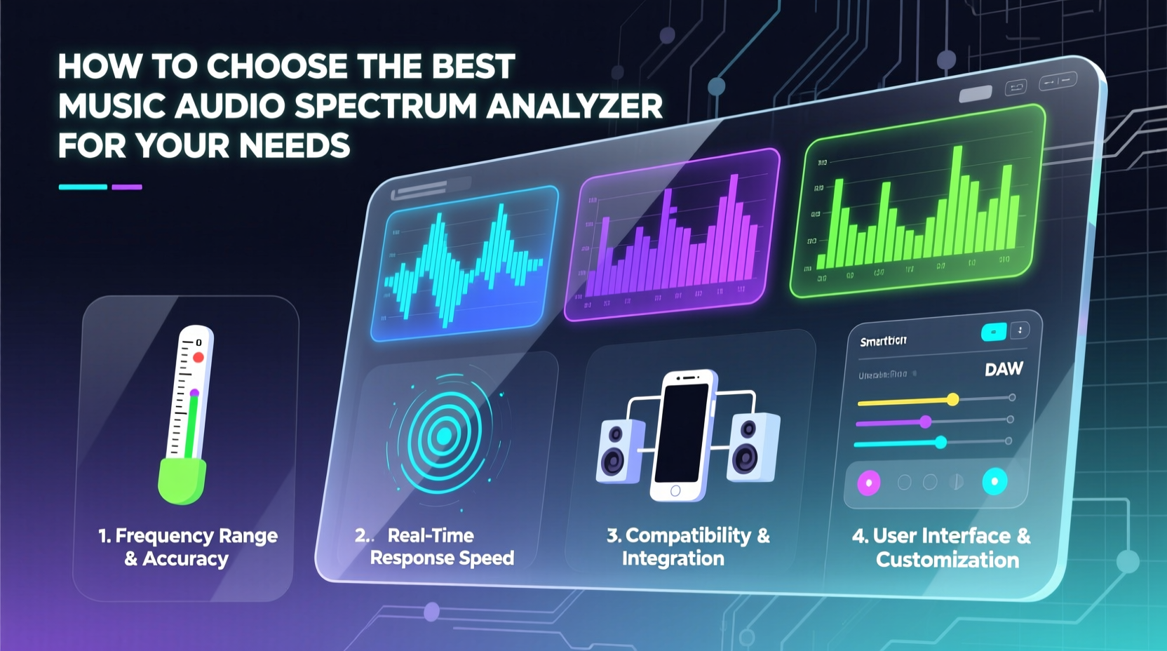music audio spectrum