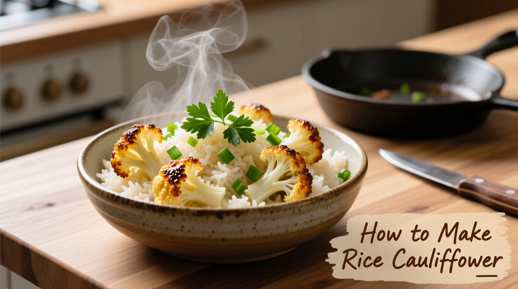 how to make rice cauliflower