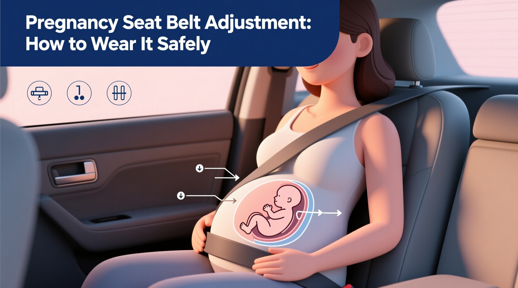 Pregnancy Seat Belt Adjustment: How to Wear It Safely