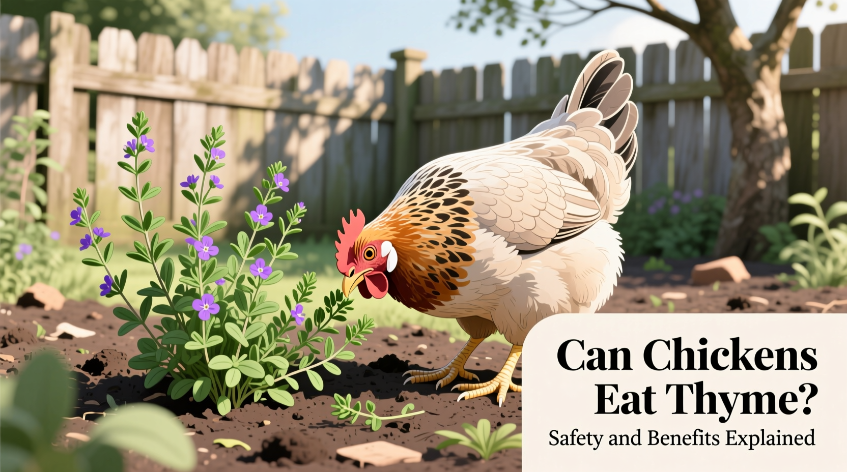 Can Chickens Eat Thyme? Safety and Benefits Explained