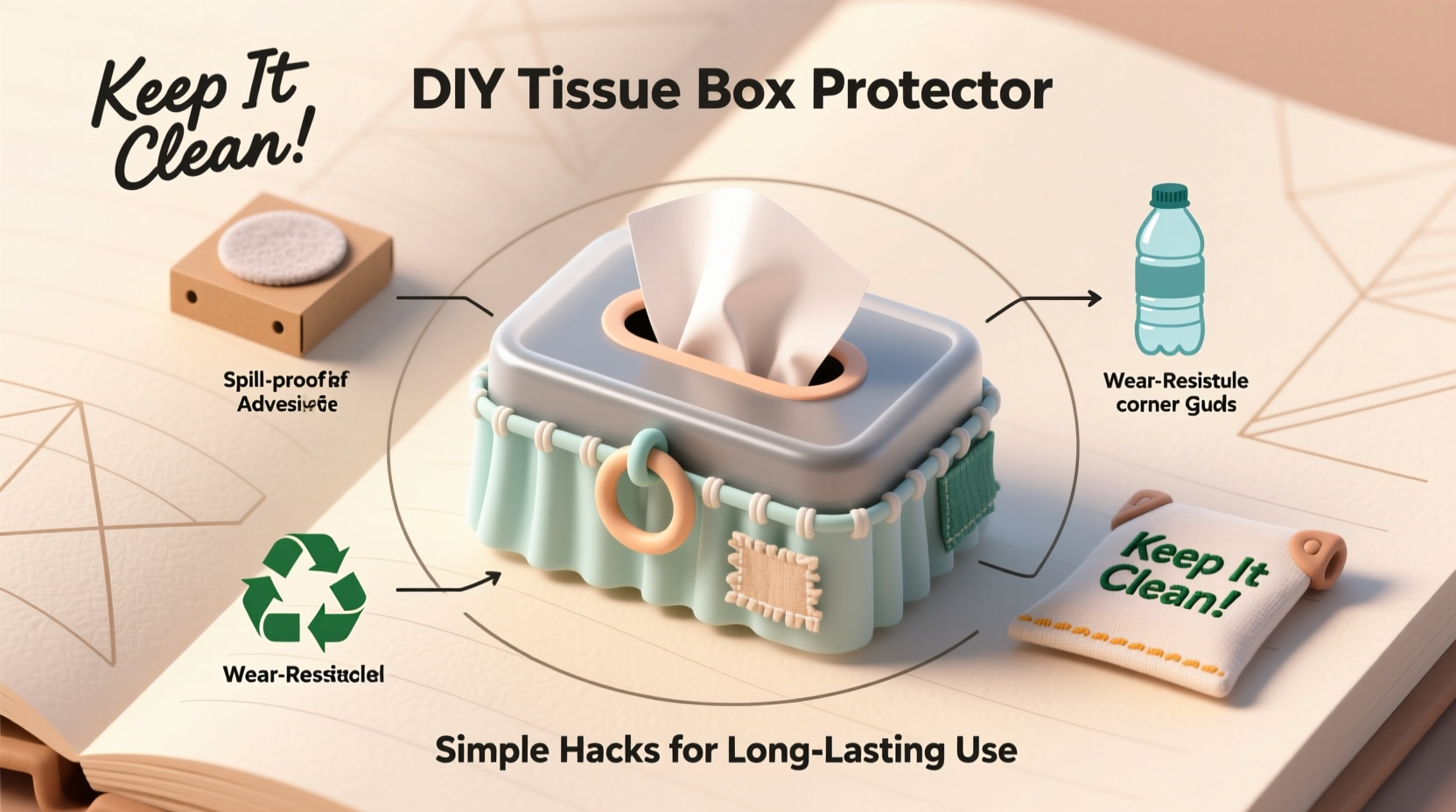 ultimate guide to safeguarding your tissue box from spills and wear with simple diy hacks