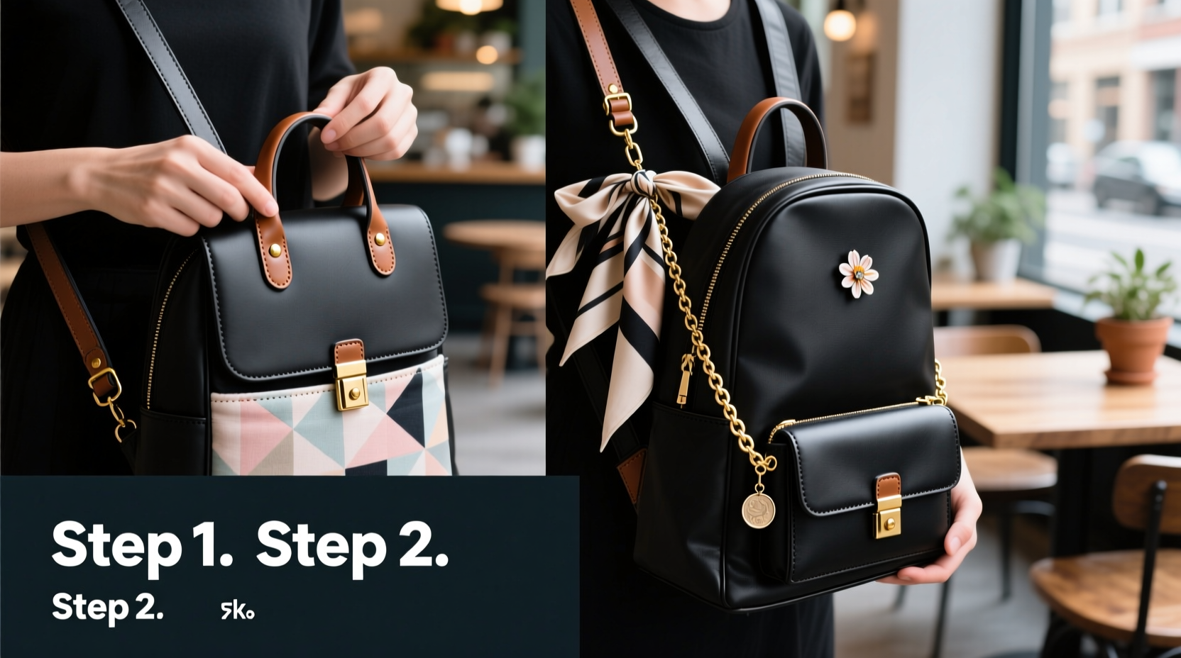 Creative Ways To Transform Your Backpack Into A Stylish Handbag A Step ...