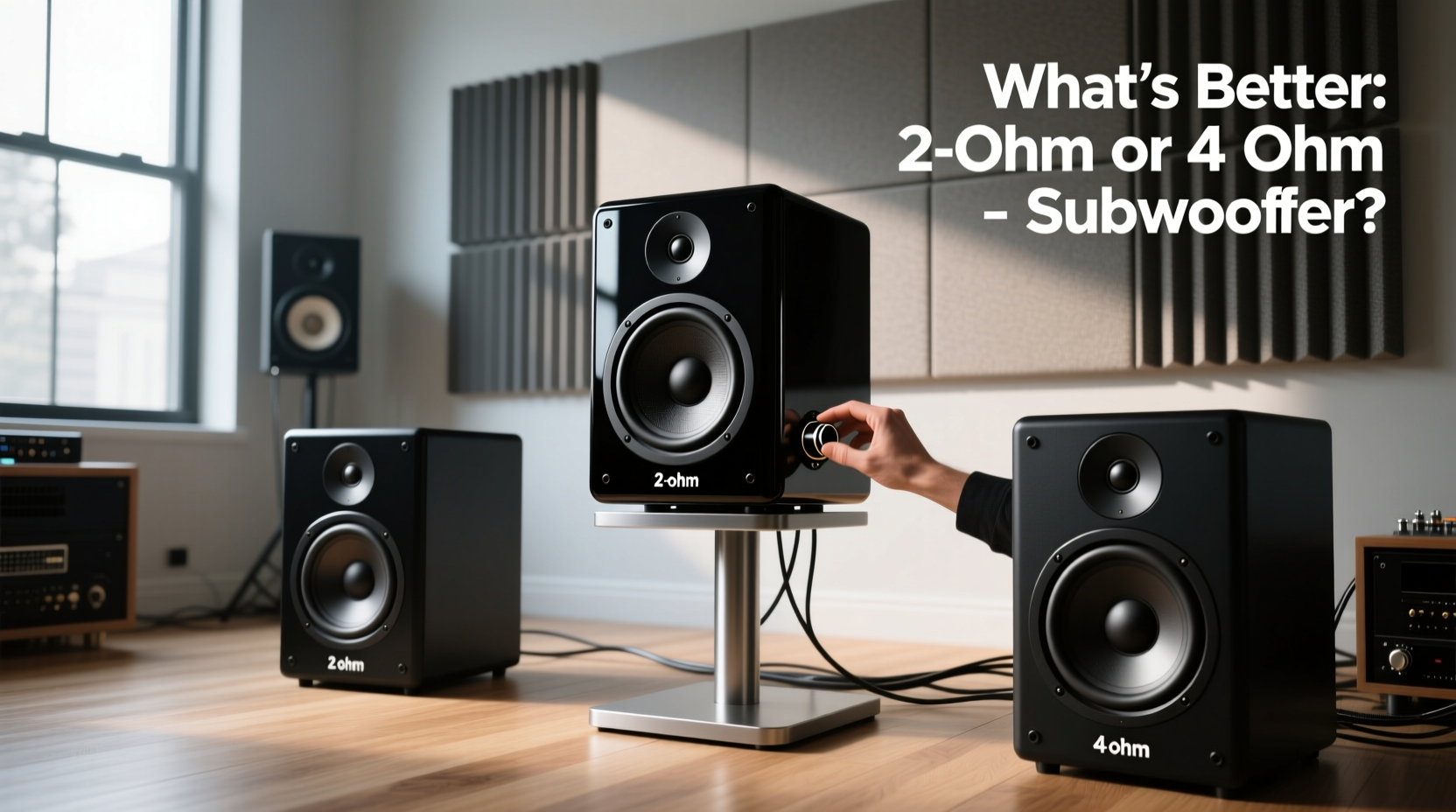 How to Choose a 2 Ohm Subwoofer: What's Better, 2 or 4 Ohm?