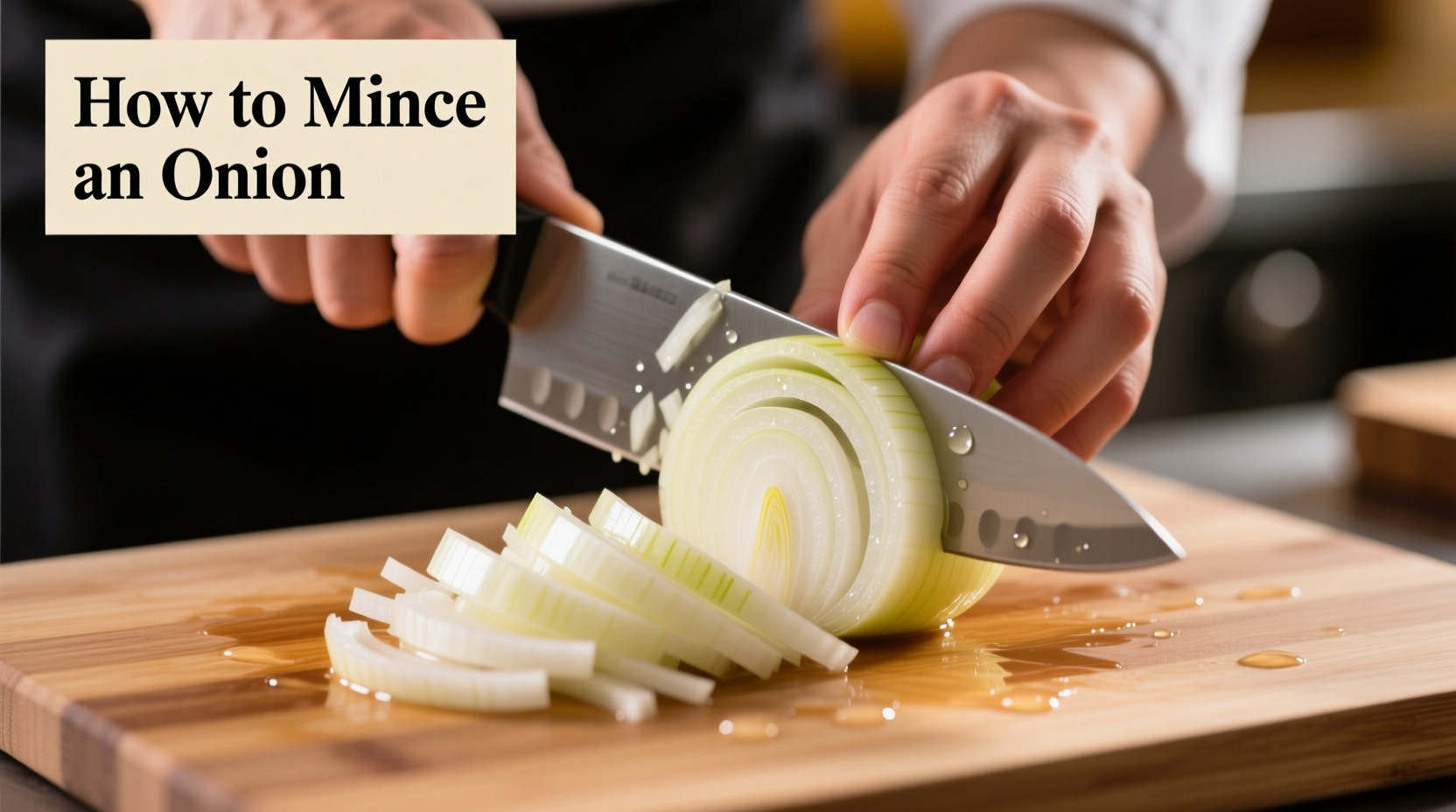 how do i mince onion