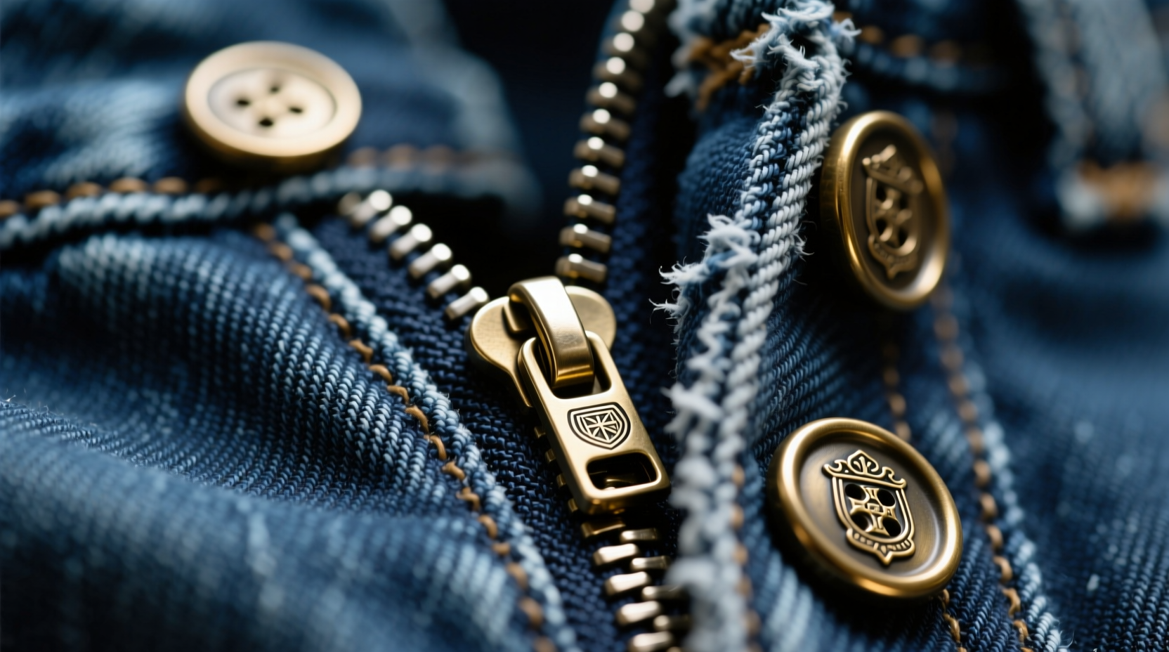 convert a jean zipper into a button fly