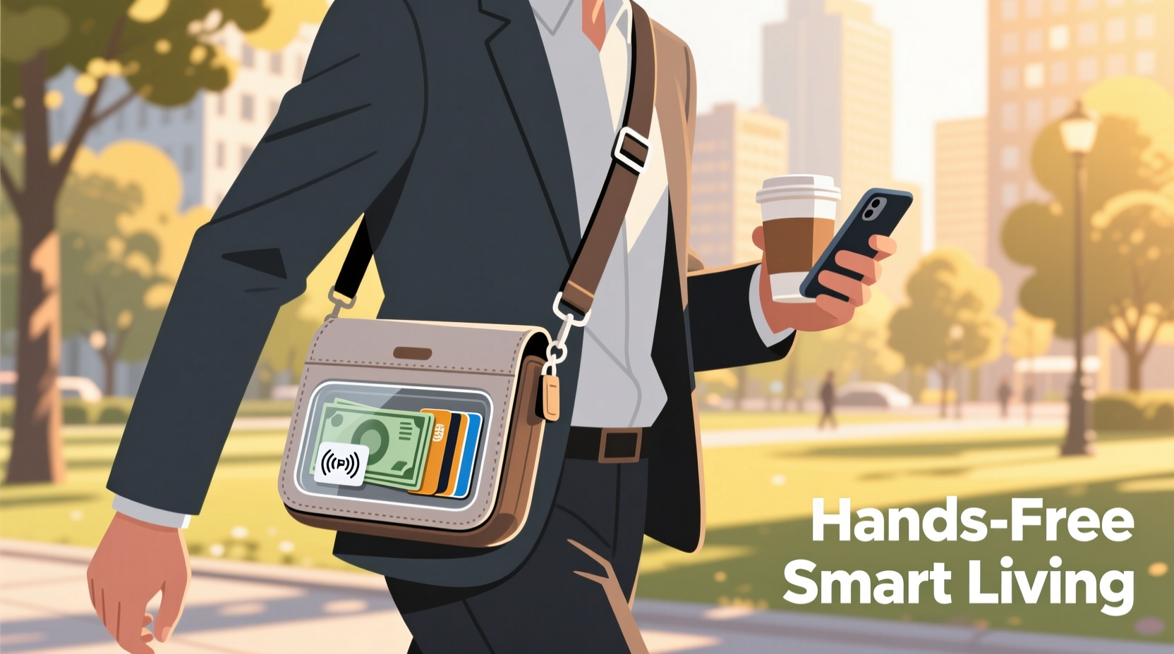 creative ways to use a crossbody bag as a wallet for hands free convenience