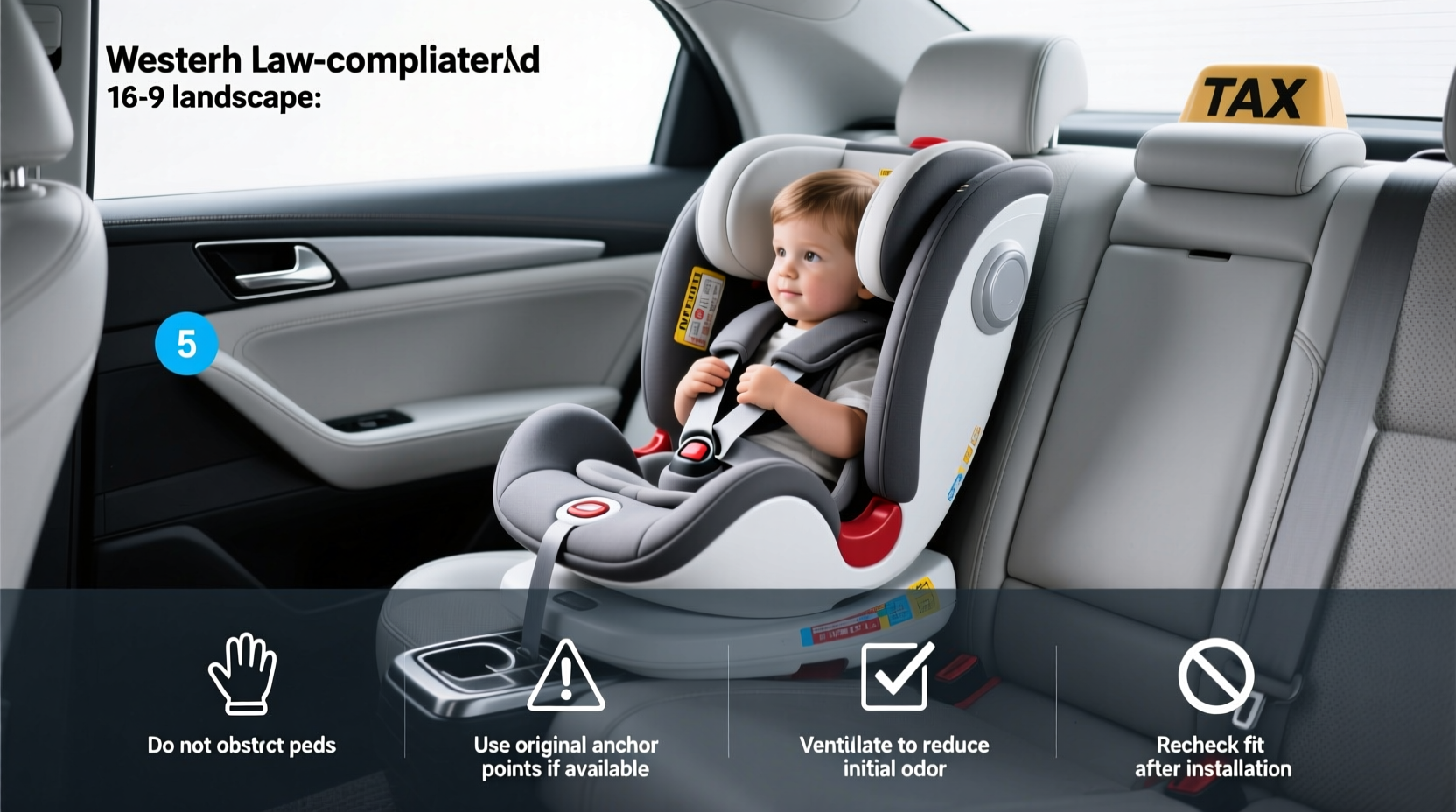 french law child car seats taxi